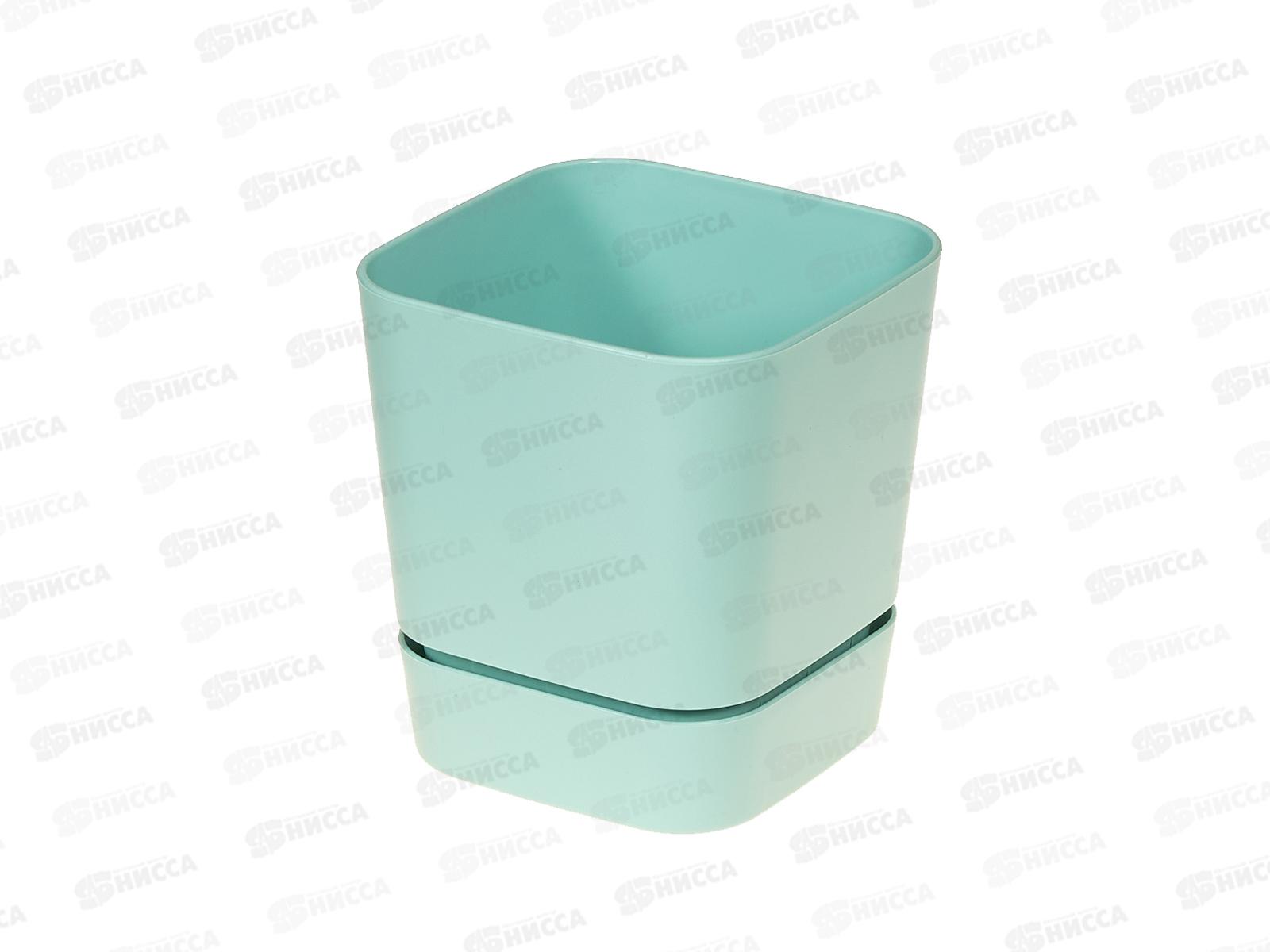 Горшок д/цветов Гранд 1,5л Мята, квадрат 12*12*12 ГРкв12-14  *8