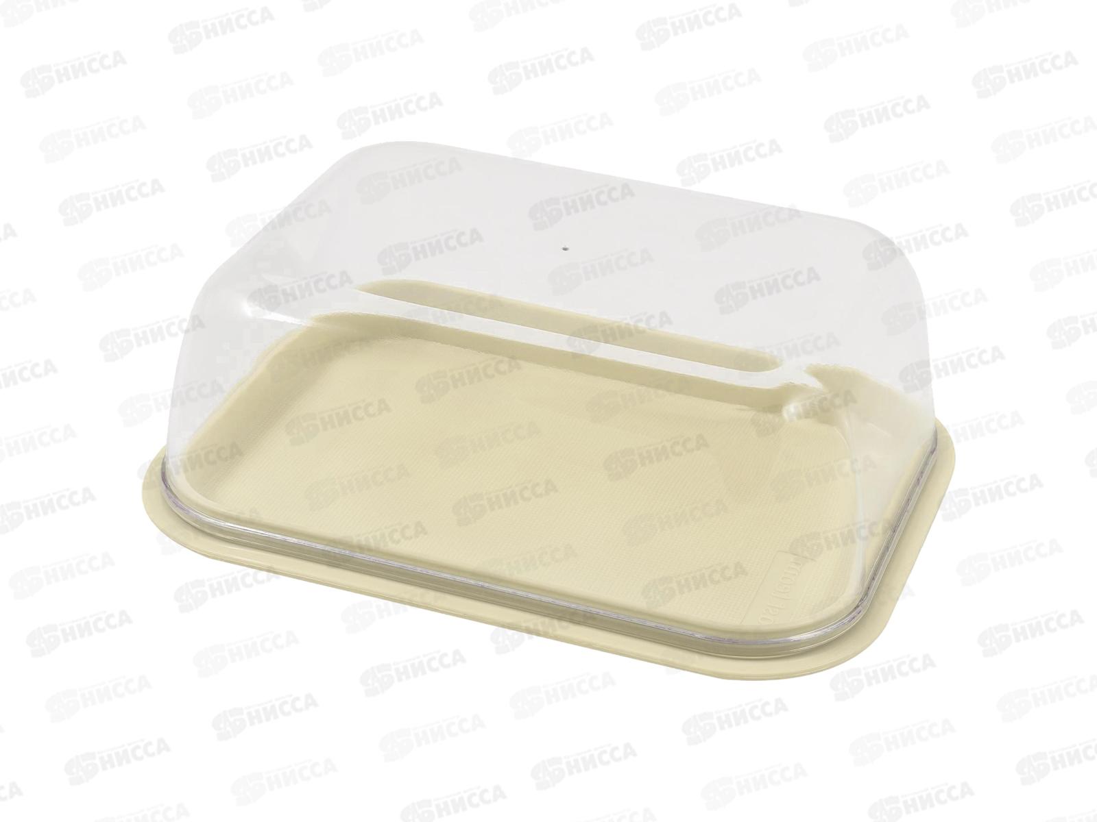 Масленка 2-х стор 145*110*55мм молочный туман РТ9096МЛ-12 *12