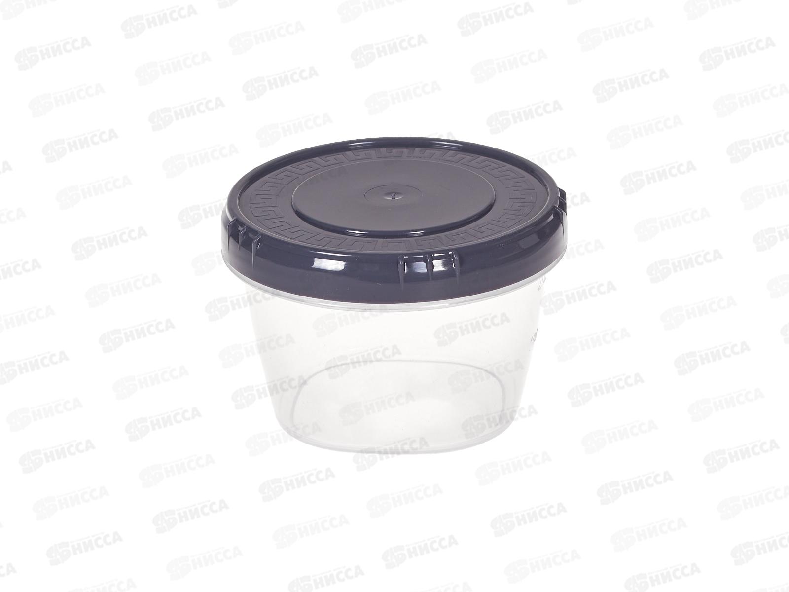 Емкость (Банка) 300мл графитовая крышка *60