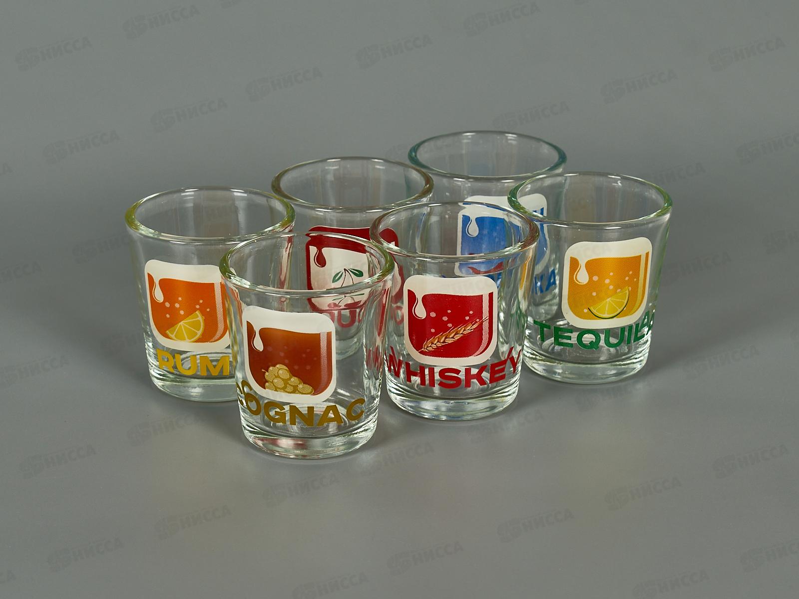 Набор стопок Ода 50мл 6шт 1250-Д IDrink *8