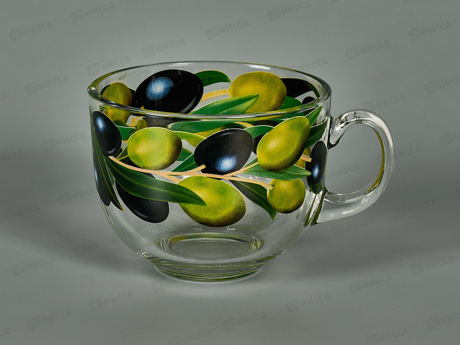 Кружка 450мл 2027-Д Оливки