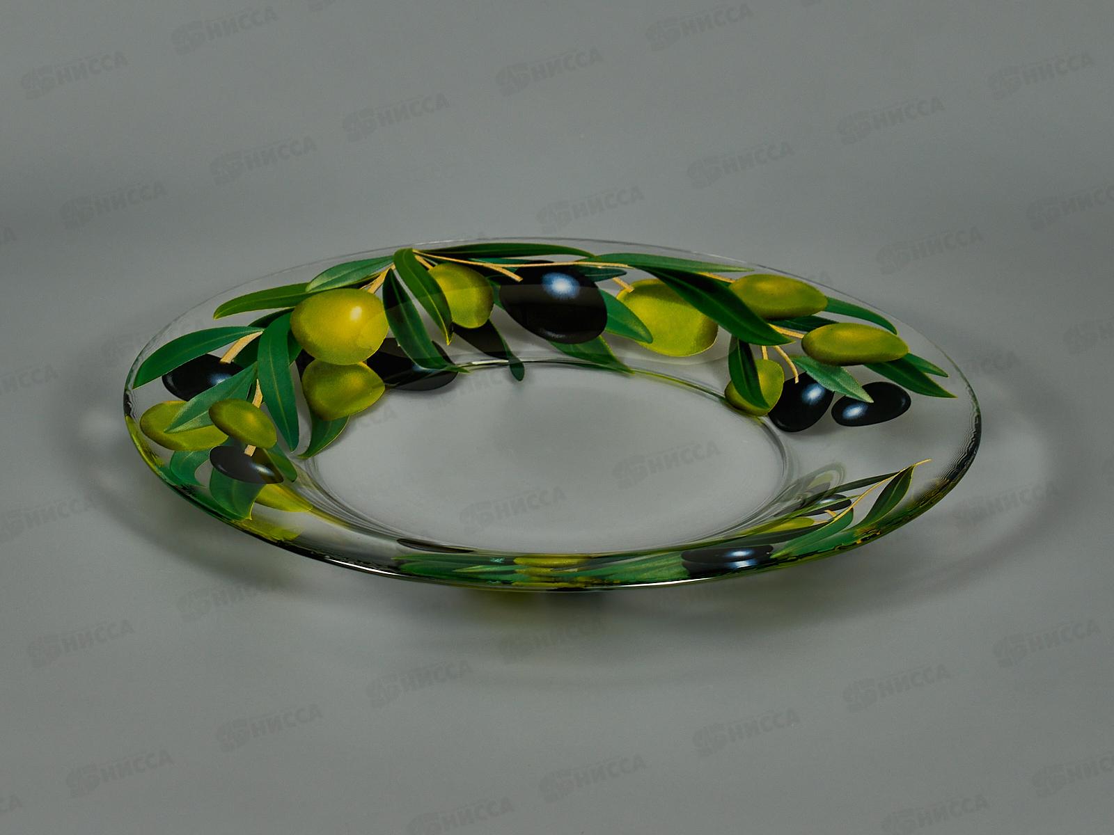 Тарелка сервировочная 327/1-Дм Оливки