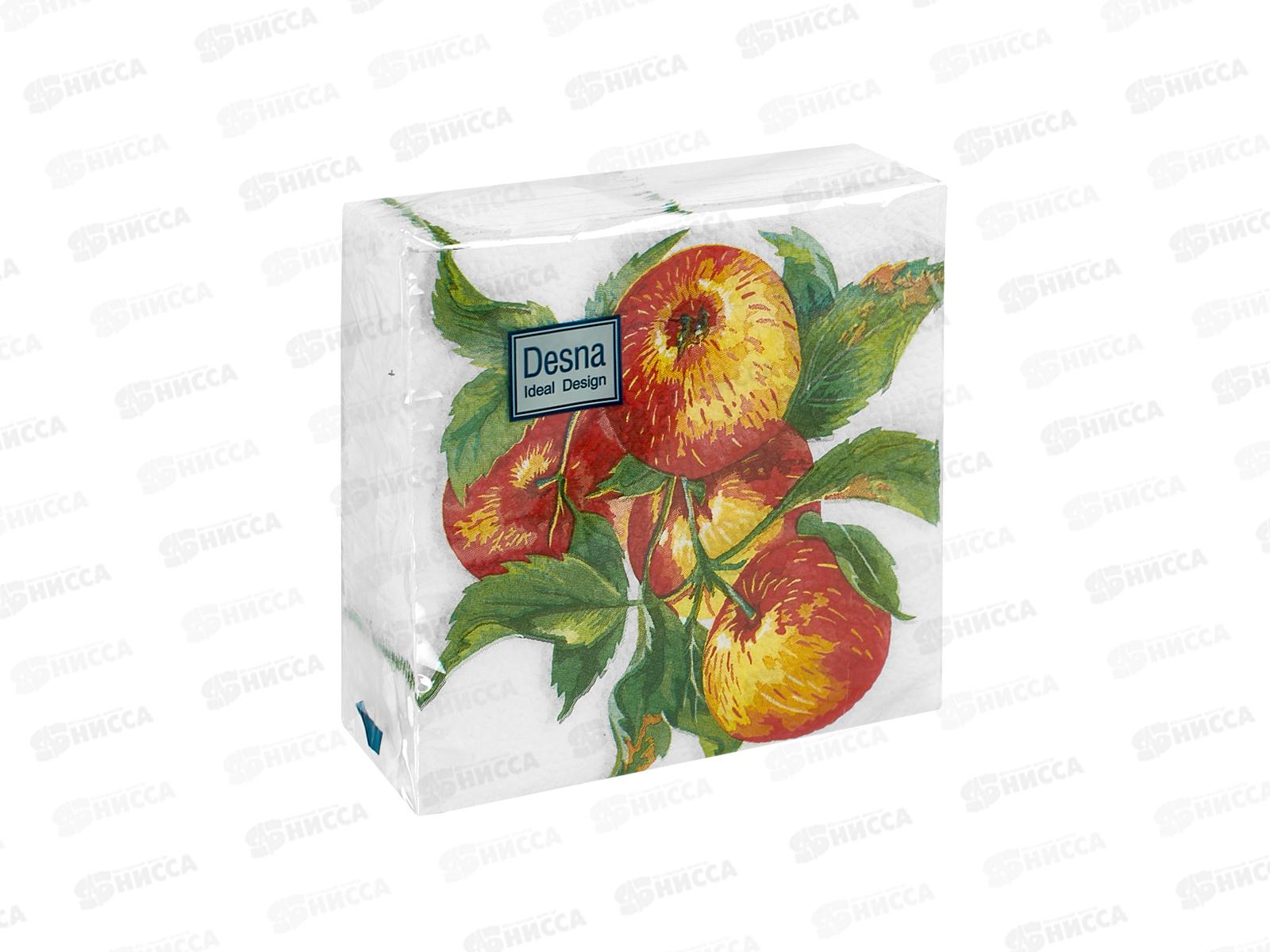 Салфетки 1сл 40л 24*24 Desna Design Яблочная ветвь,57589*32