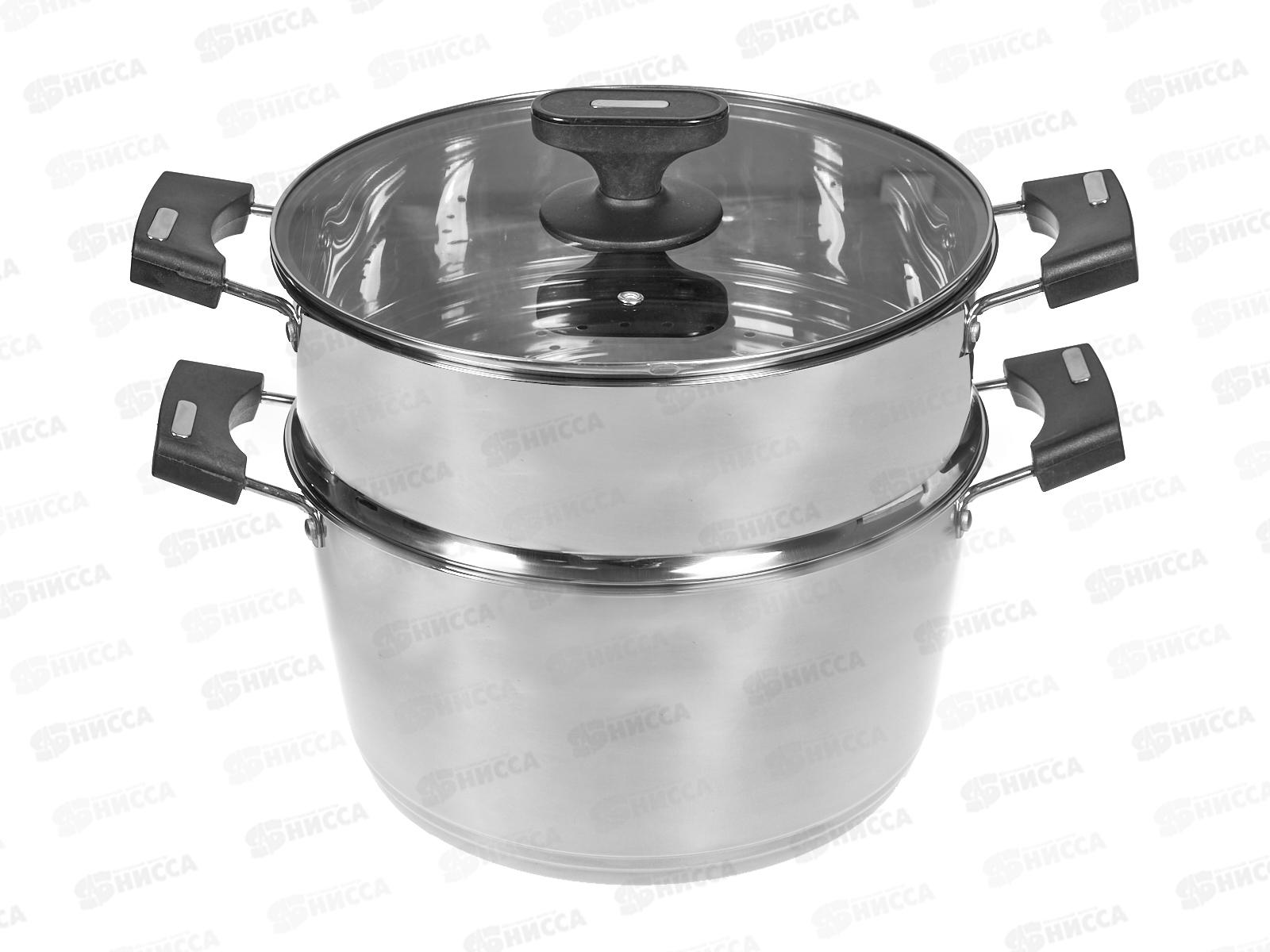 Мантоварка-кастрюля SA-751 2в1 1сет 10,5л 28см