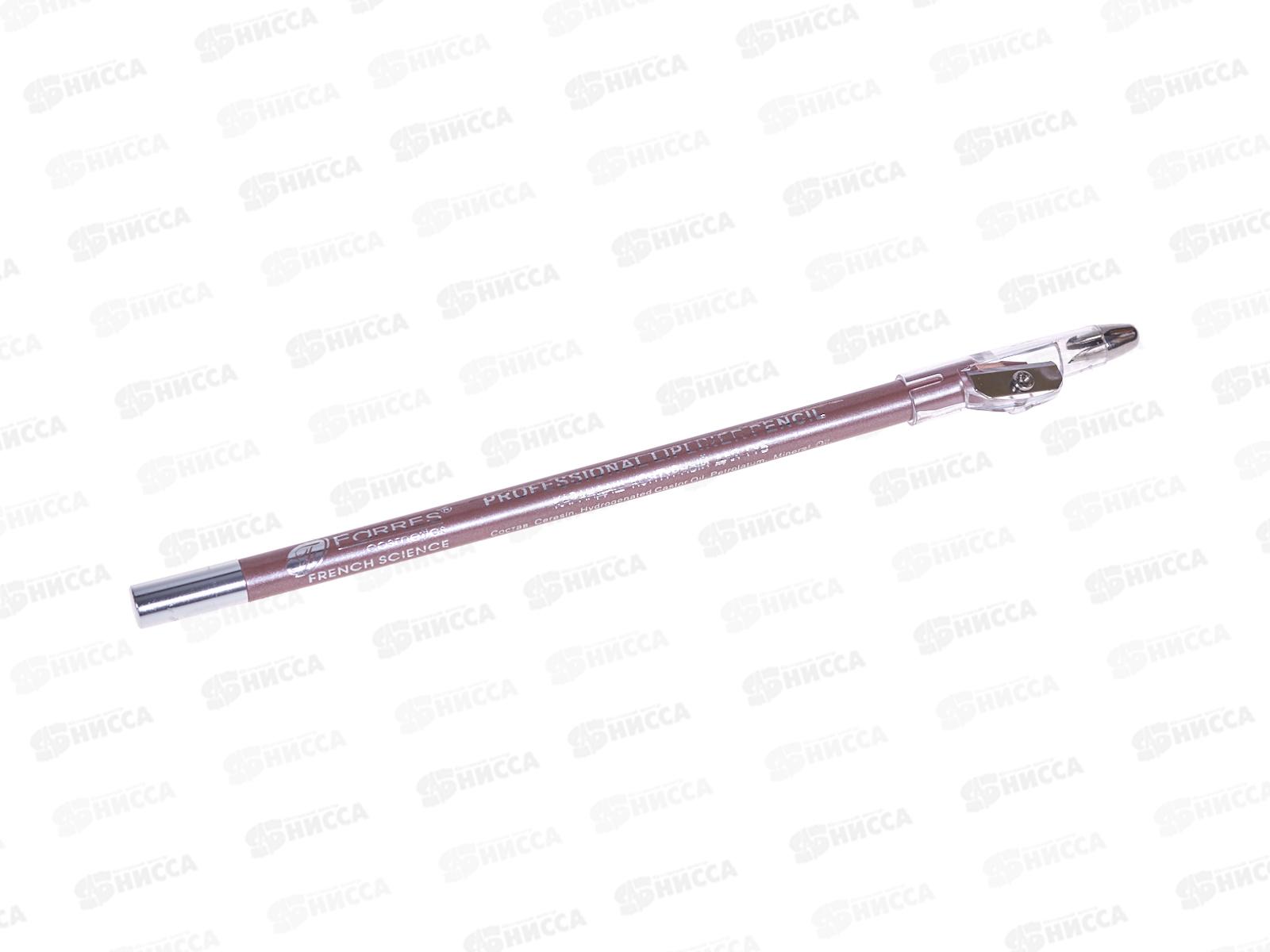 Farres карандаш для губ с точилкой W207-040 кофе с молоком *12