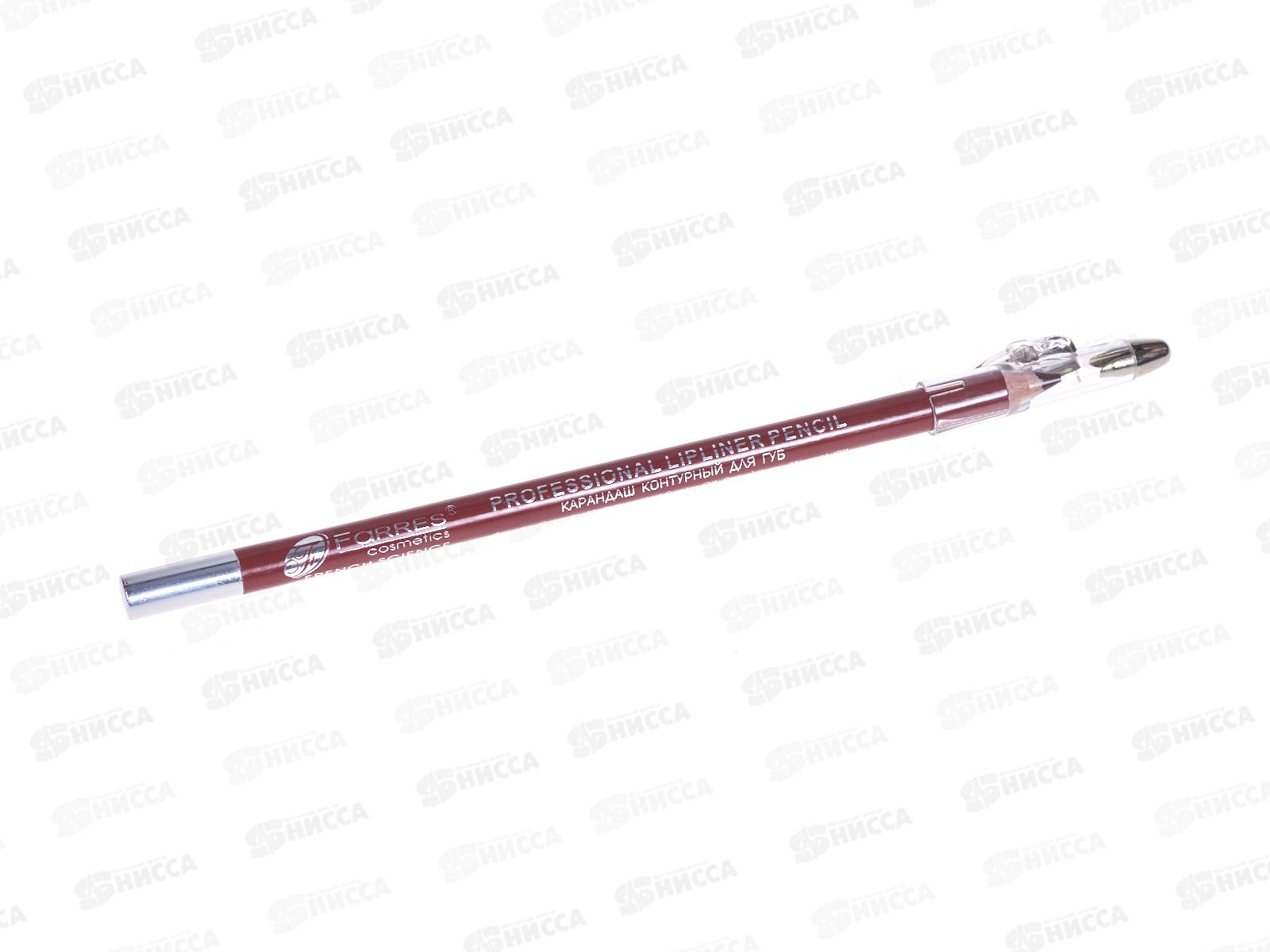 Farres карандаш для губ с точилкой W207-042 красное дерево *12