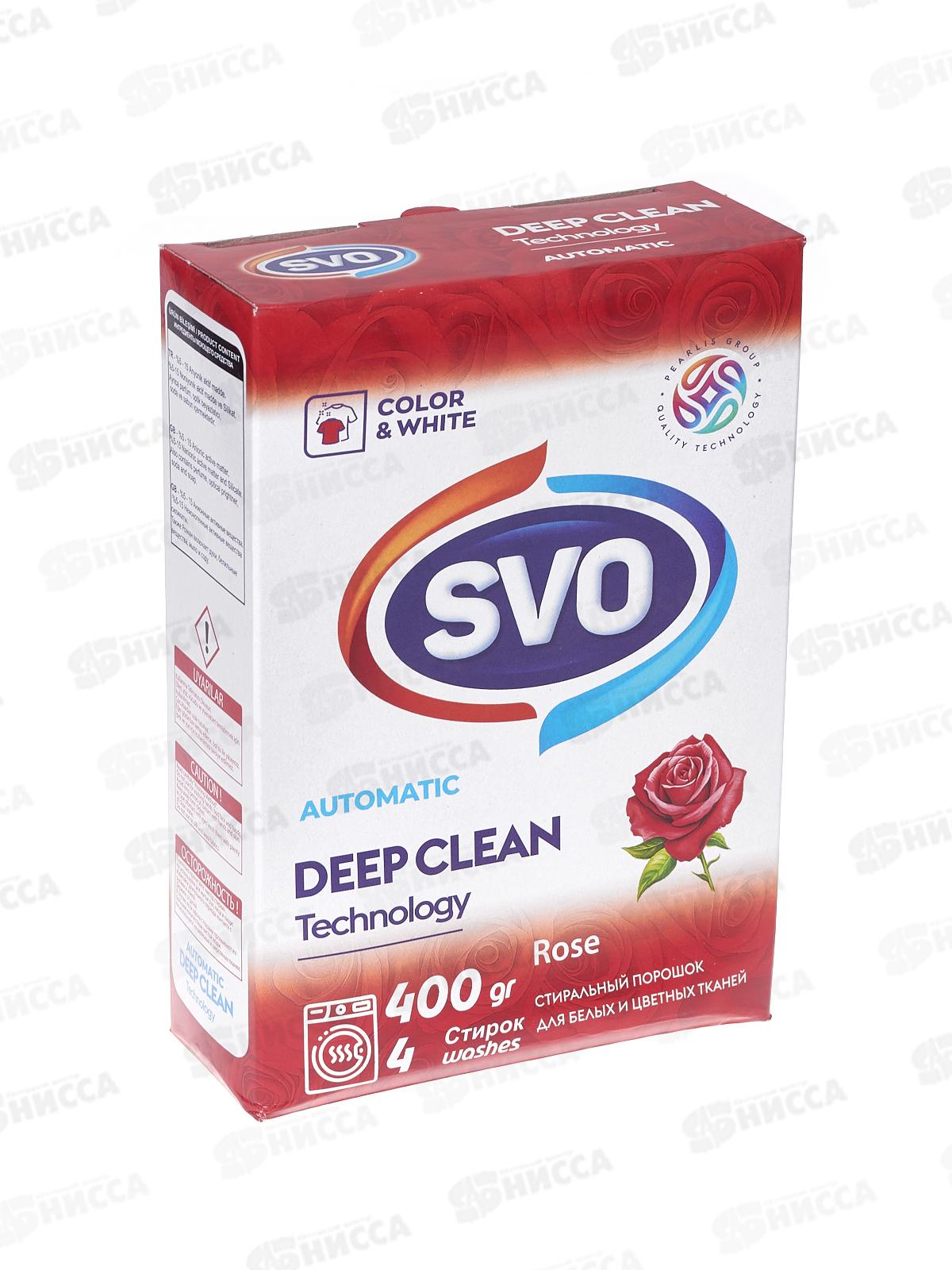 SVO порошок для стирки Роза 400г *24