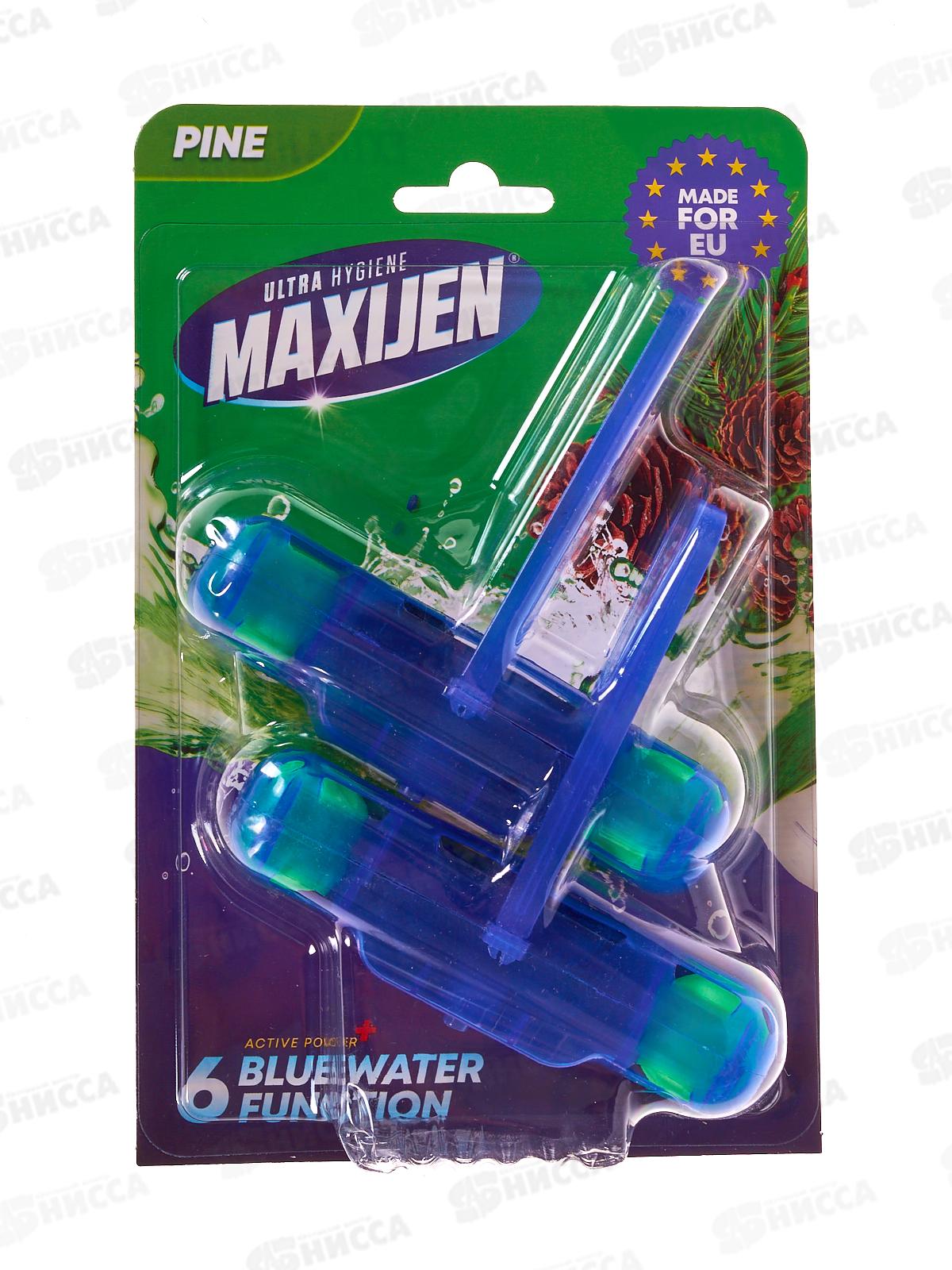 SVO Максиджен WC блок Голубая вода PINE 2*55г *80