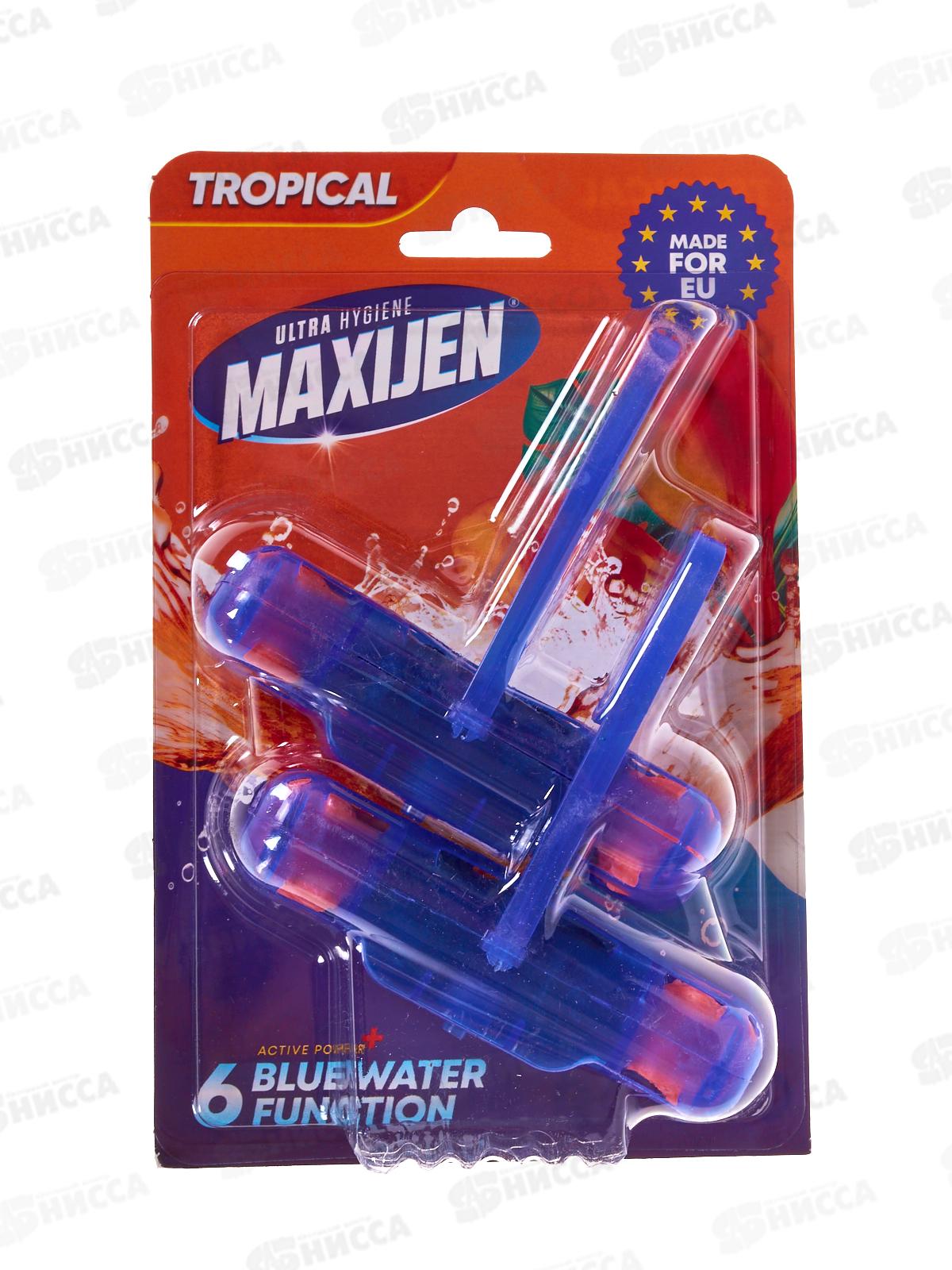 SVO Максиджен WC блок Голубая вода TROPICAL 2*55г *80