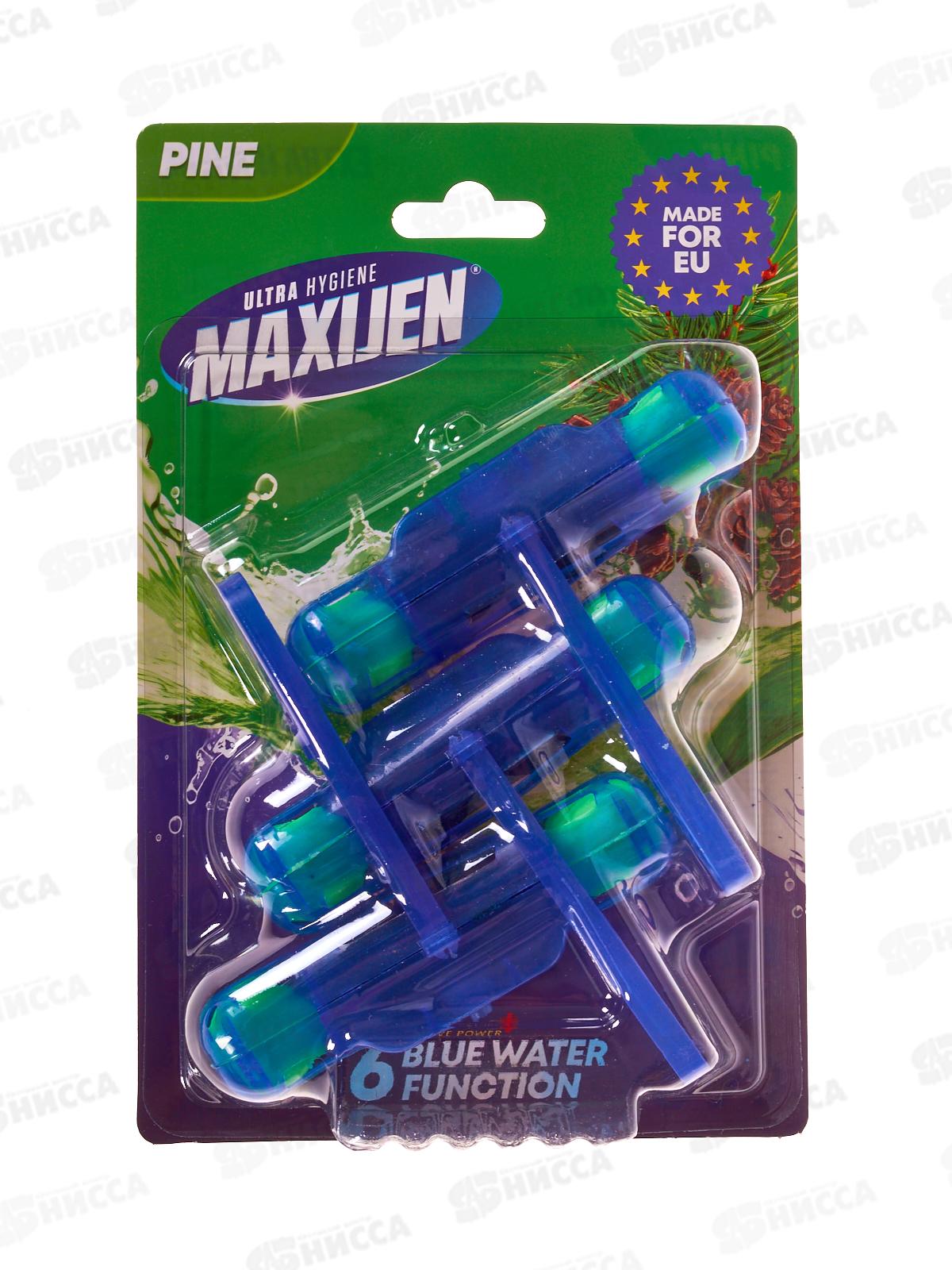 SVO Максиджен WC блок Голубая вода PINE 3*55г *60