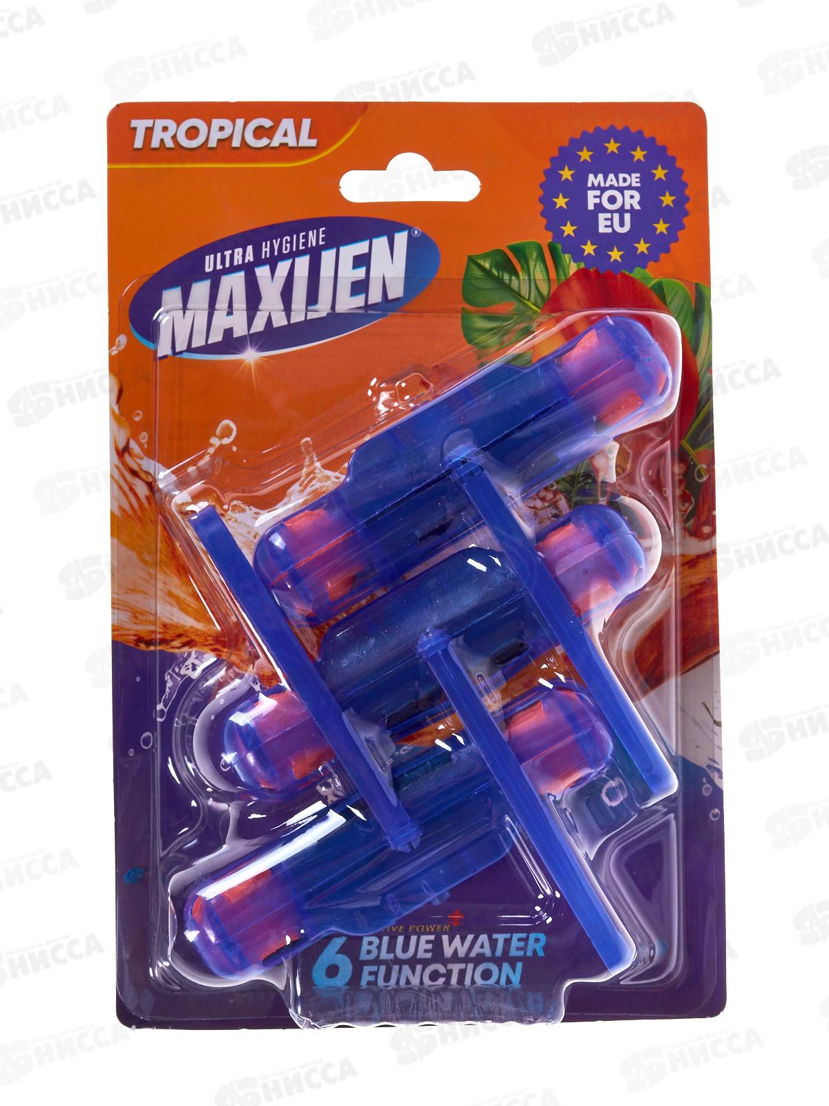 SVO Максиджен WC блок Голубая вода TROPICAL 3*55г *60