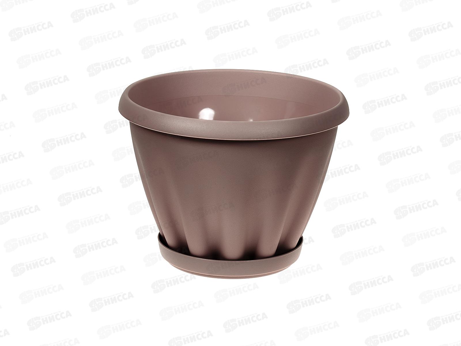 Горшок Знатный D180мм 2л с/подст Лунная фиалка М302ЛФ *28