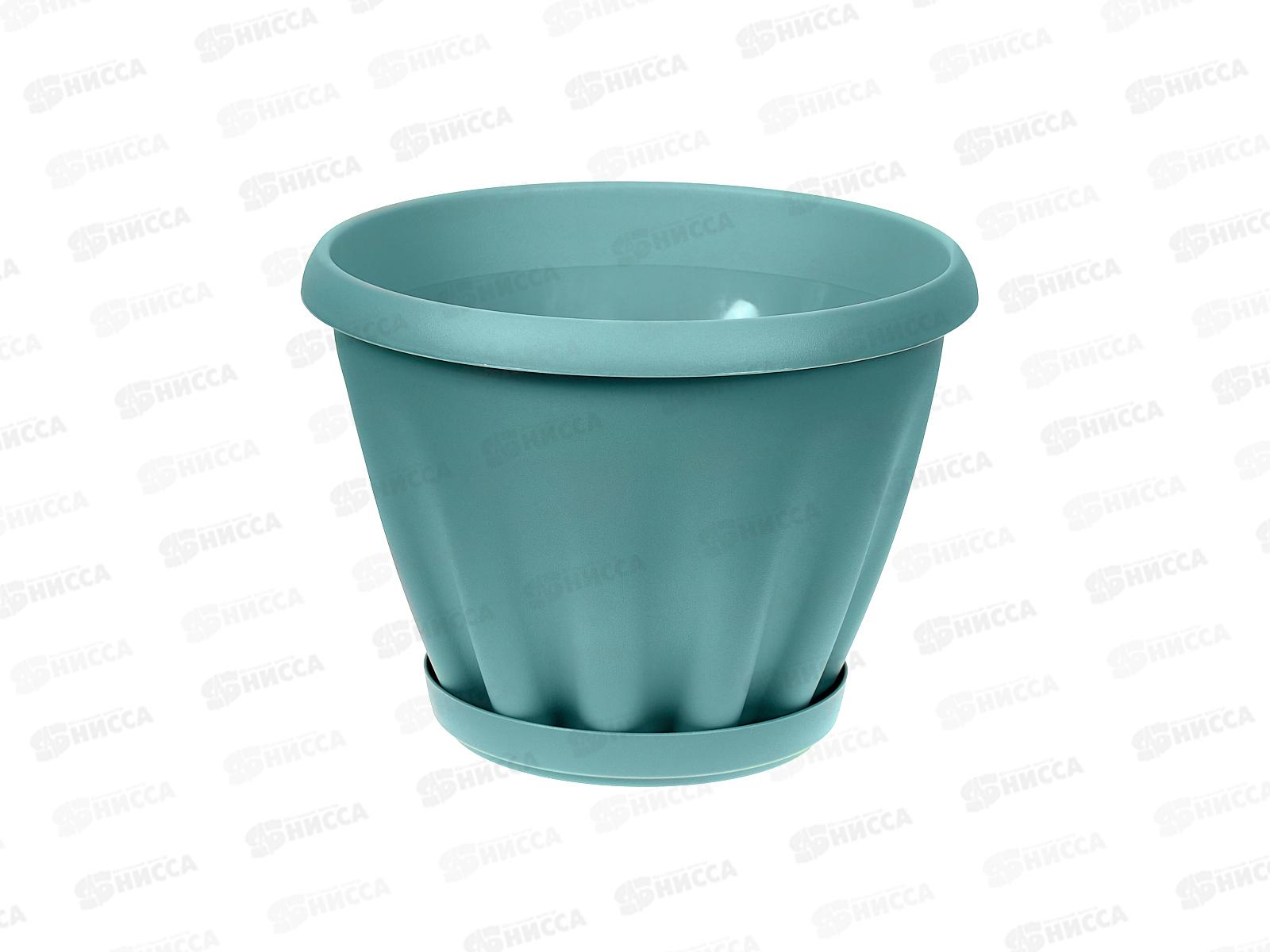 Горшок Знатный D225мм 3,9л с/подст Морской бриз М303МБ *16