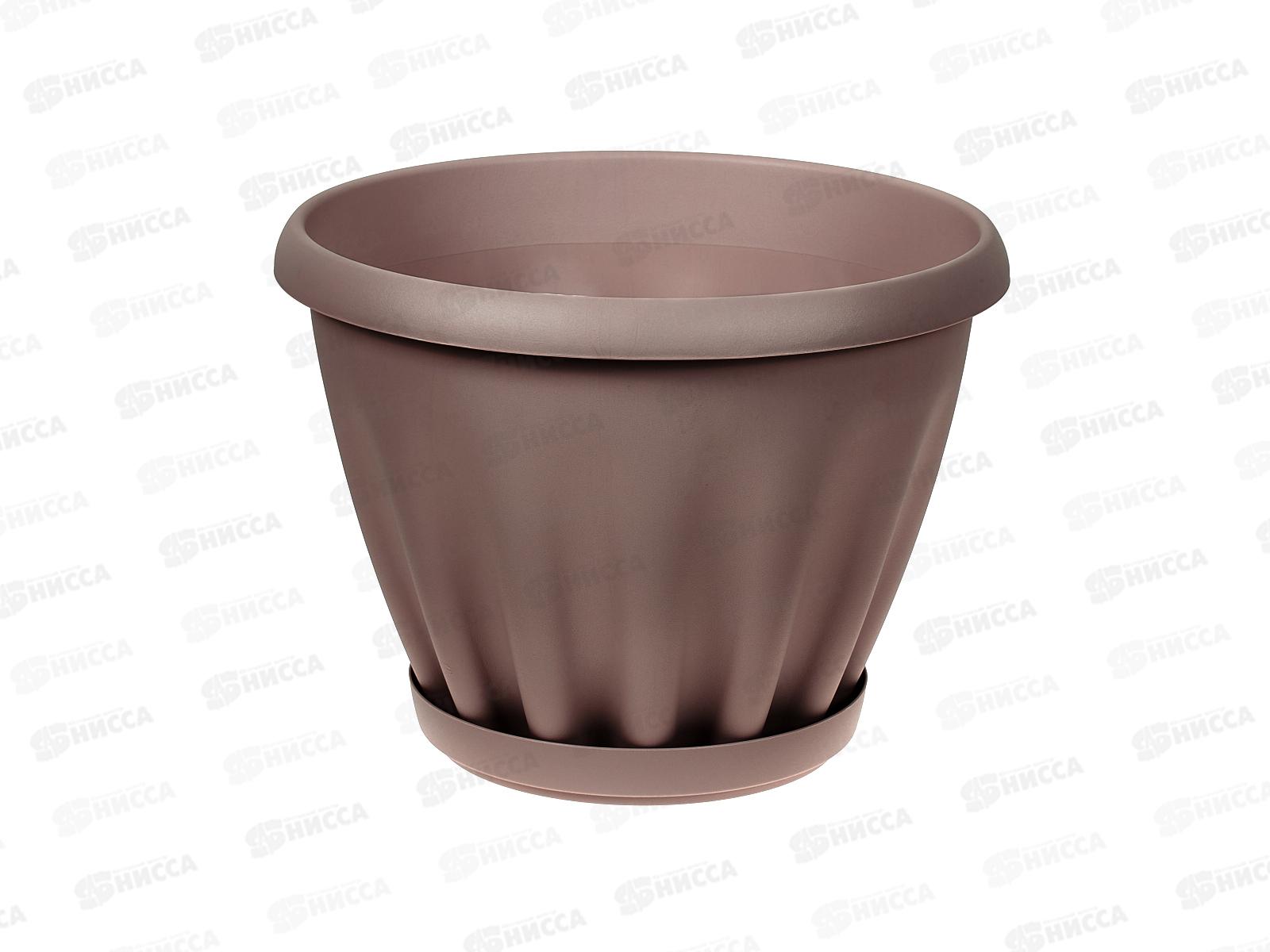 Горшок Знатный D270мм 6,7л с/подст Лунная фиалка М304ЛФ *15