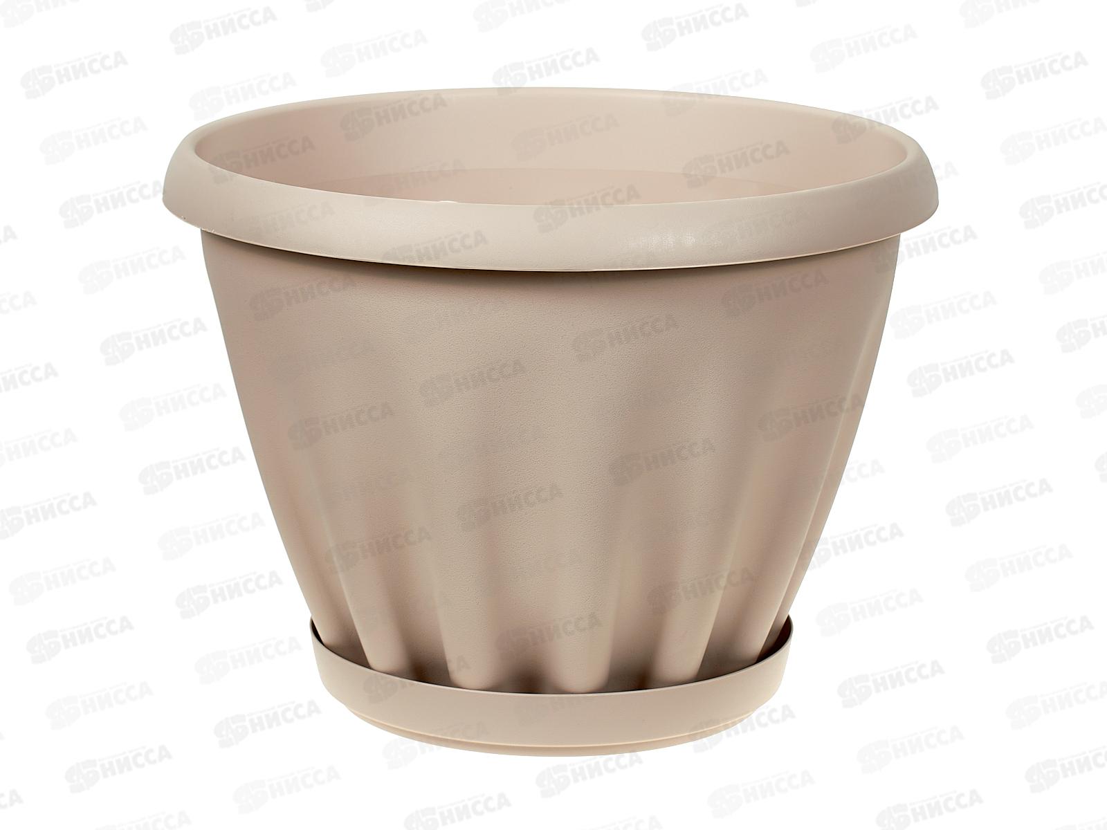 Горшок Знатный D320мм 11л с/подст Латте М305Л *12