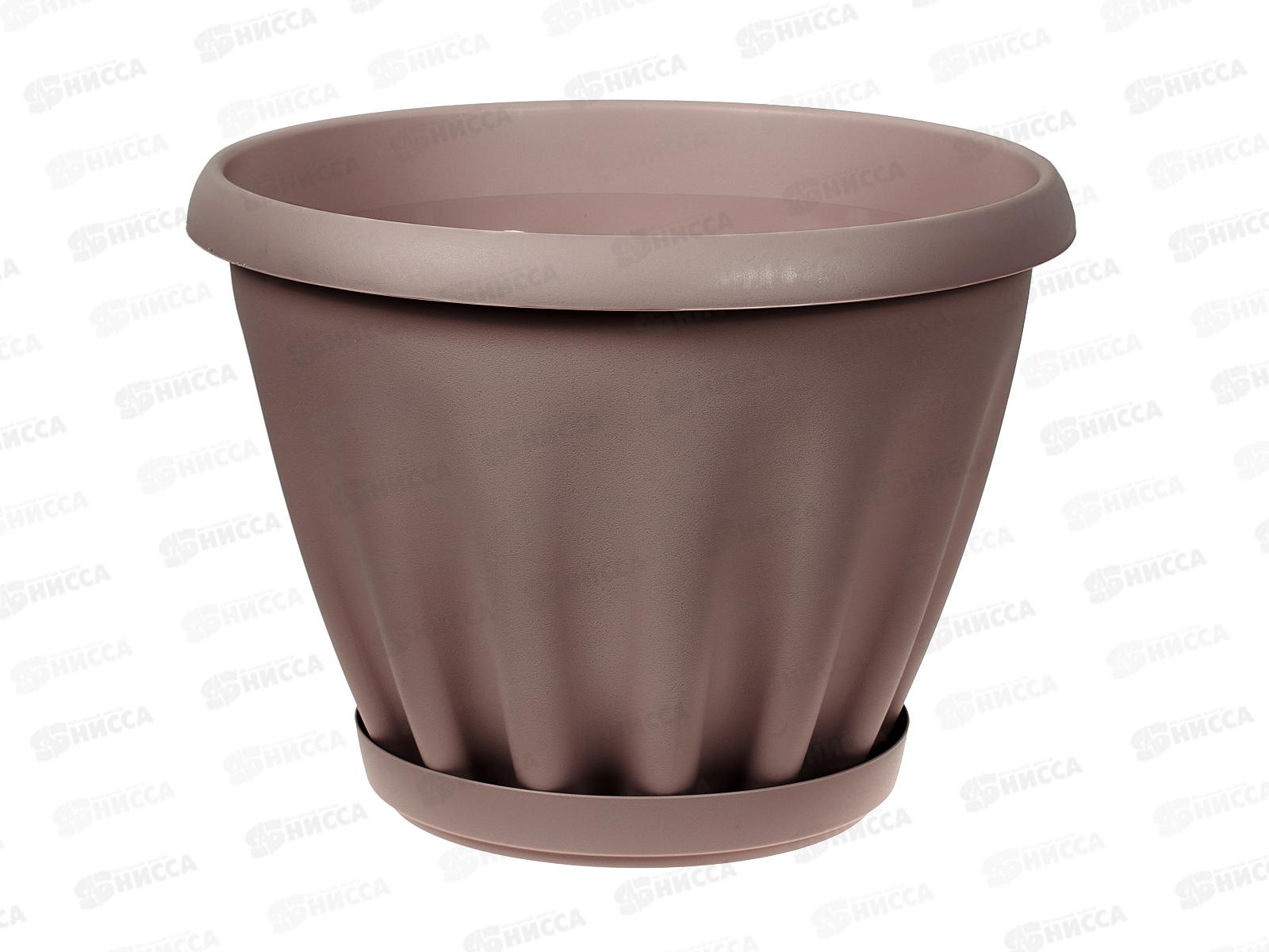 Горшок Знатный D320мм 11л с/подст Лунная фиалка М305ЛФ *12