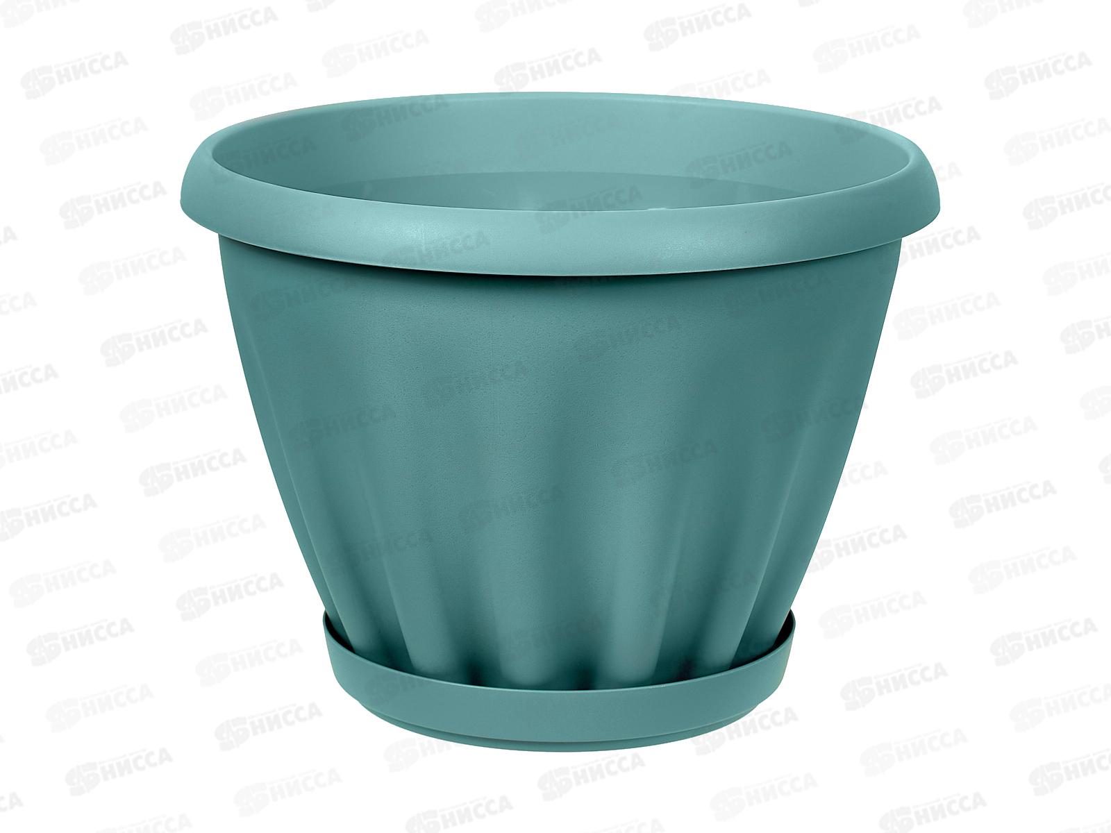 Горшок Знатный D320мм 11л с/подст Морской бриз М305МБ *12