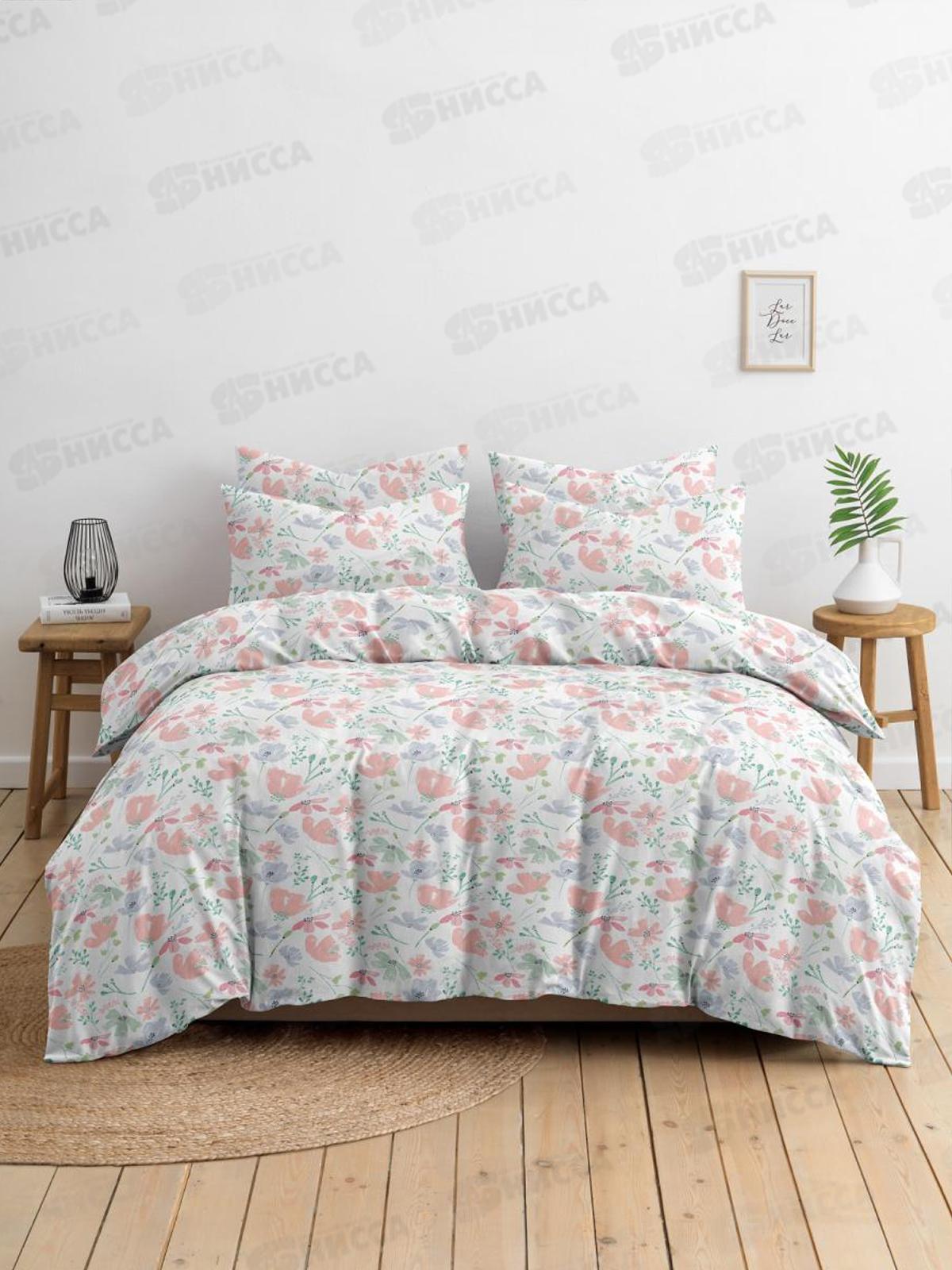 Комплект постельного белья 1,5 спальный Бязь 120гр НН Амит 70*70 2шт