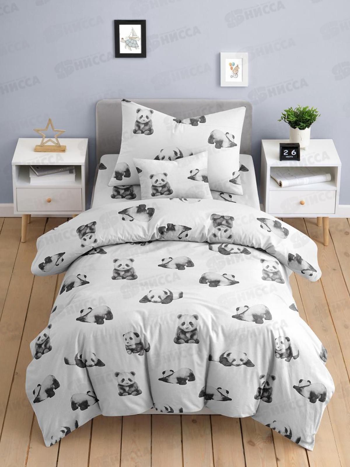 Комплект постельного белья 1,5сп Бязь 120гр НН Бамбу 500451-1 50*70 1шт