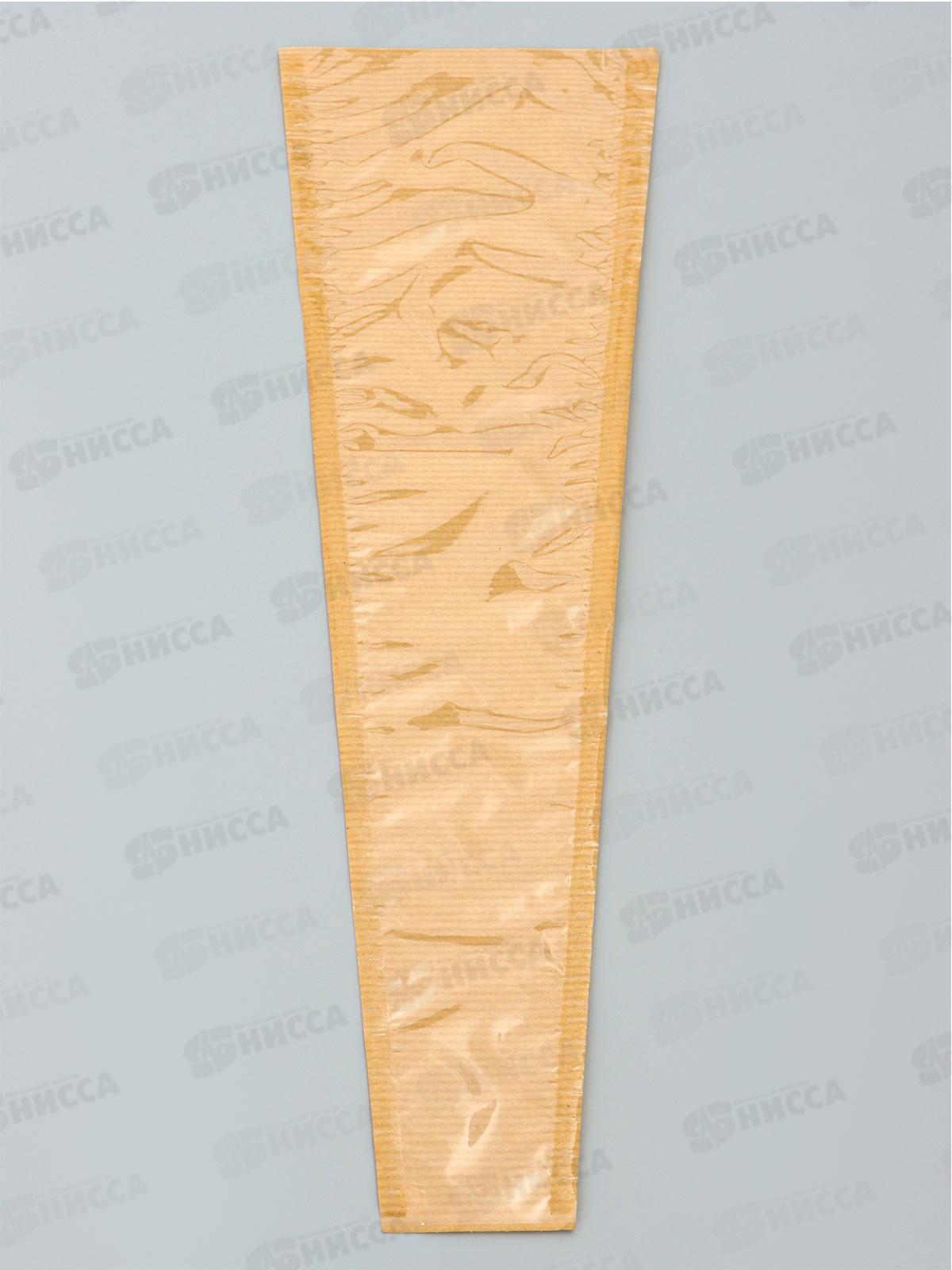 Пакет д/цветов Конус крафт с пленкой 12,5*4*40см 10526683