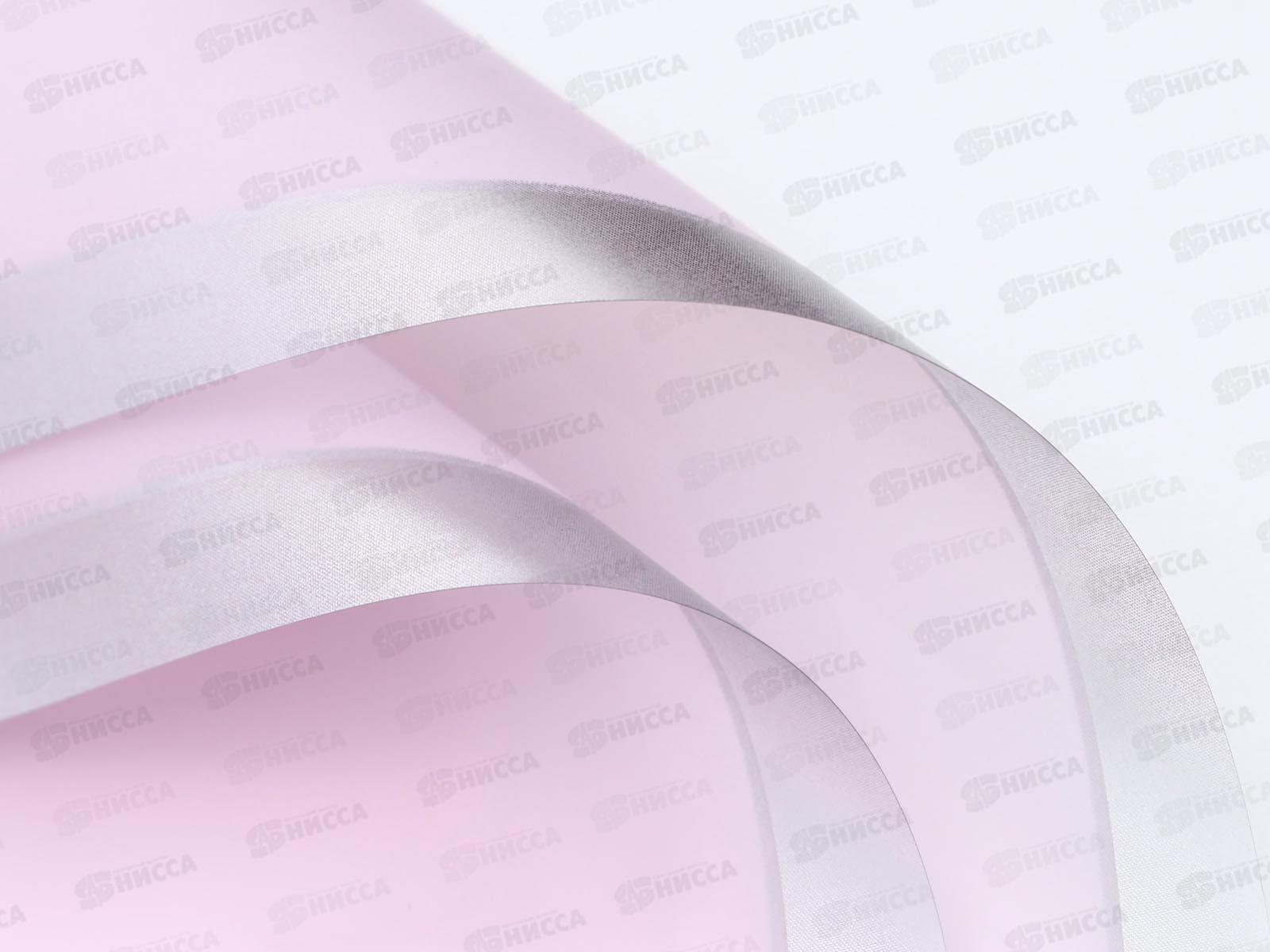 Пленка д/цветов Серебряный кант 57*57см лиловый *20 10776661