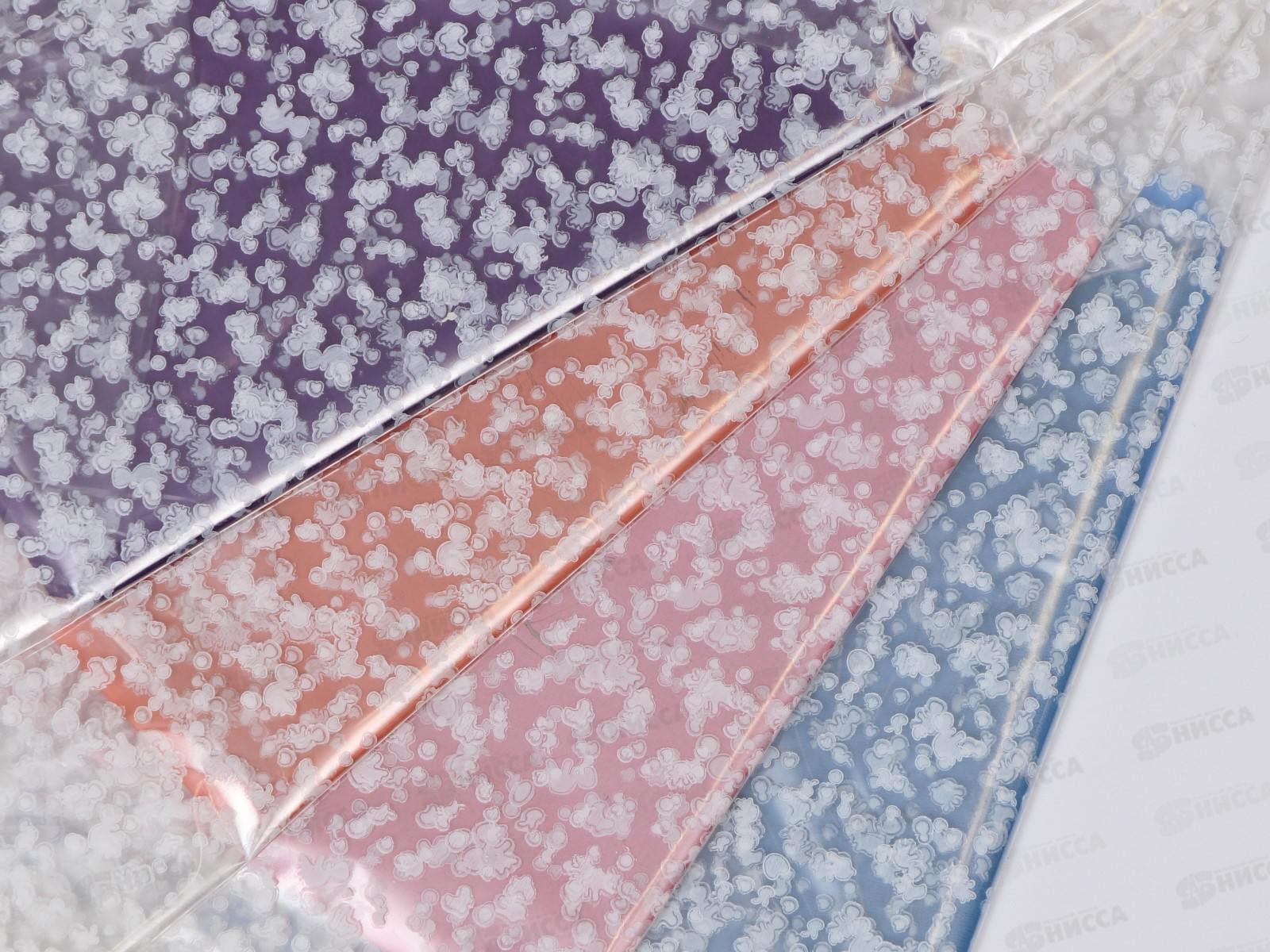 Пакет подарочный с жестким дном &quotРисунок&quot микс 14*14*45см *12 819051