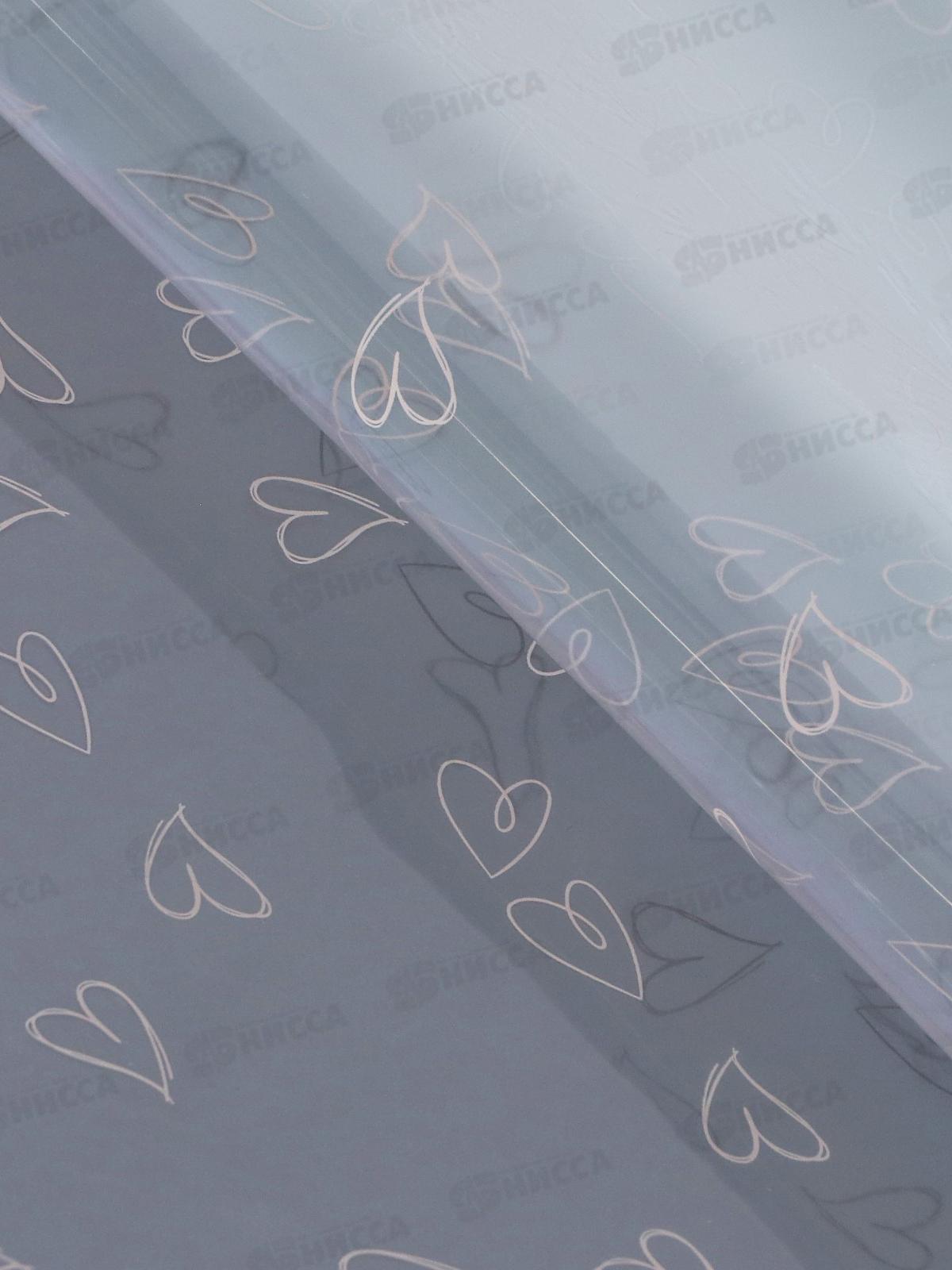 Пленка в листах, 58*58см розовая, 50мкм *20 9683101