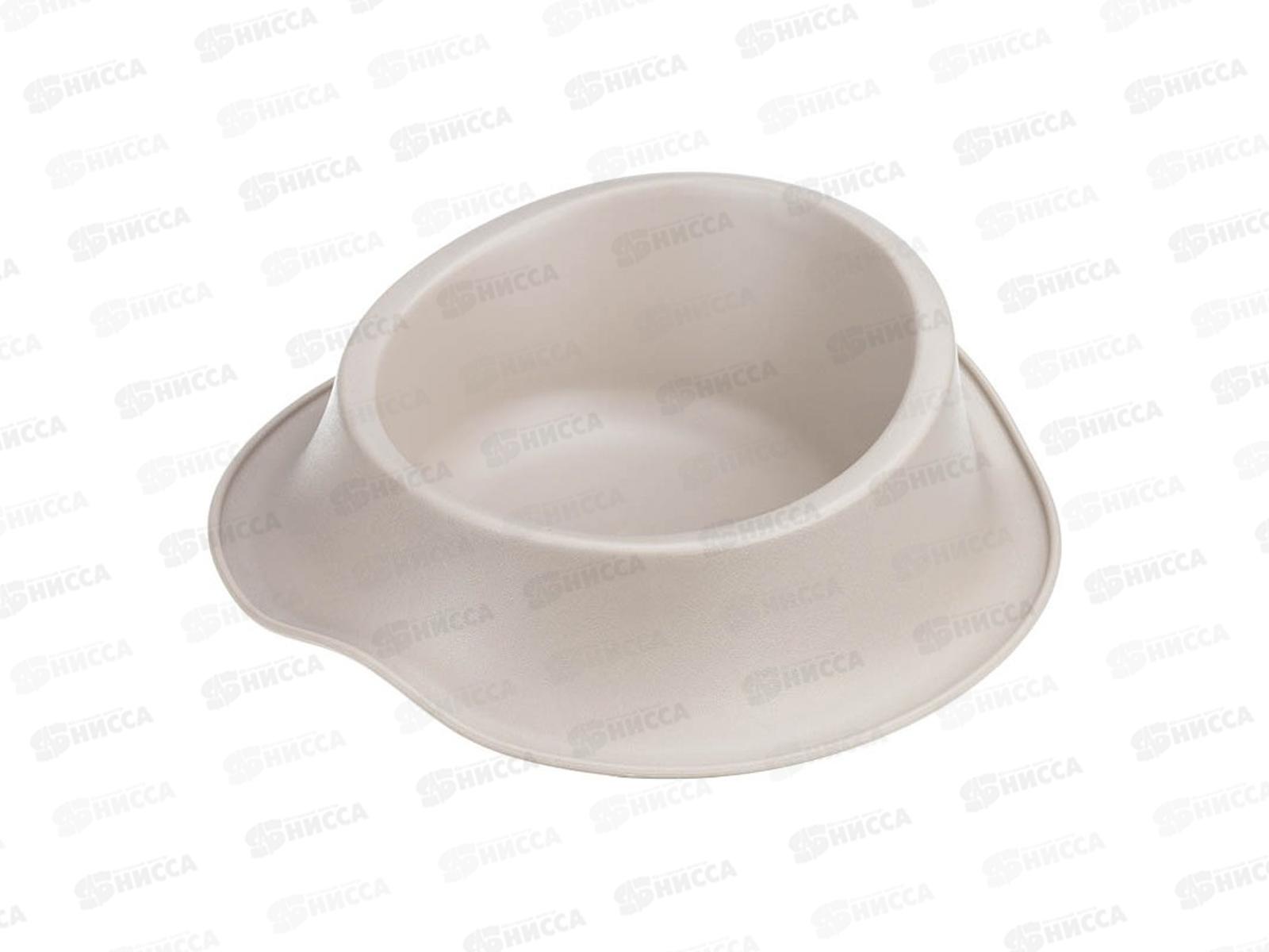 Миска для животных ФЛАТФ 0,65л капучино М 1803