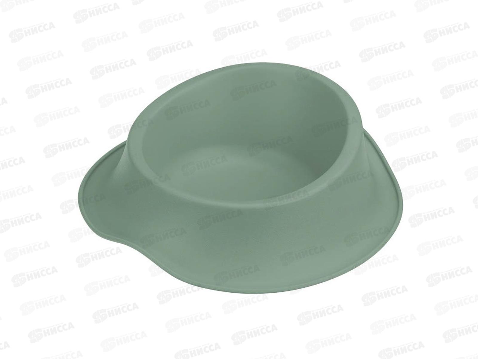 Миска для животных ФЛАФ 0,65л нефритовый М 1803