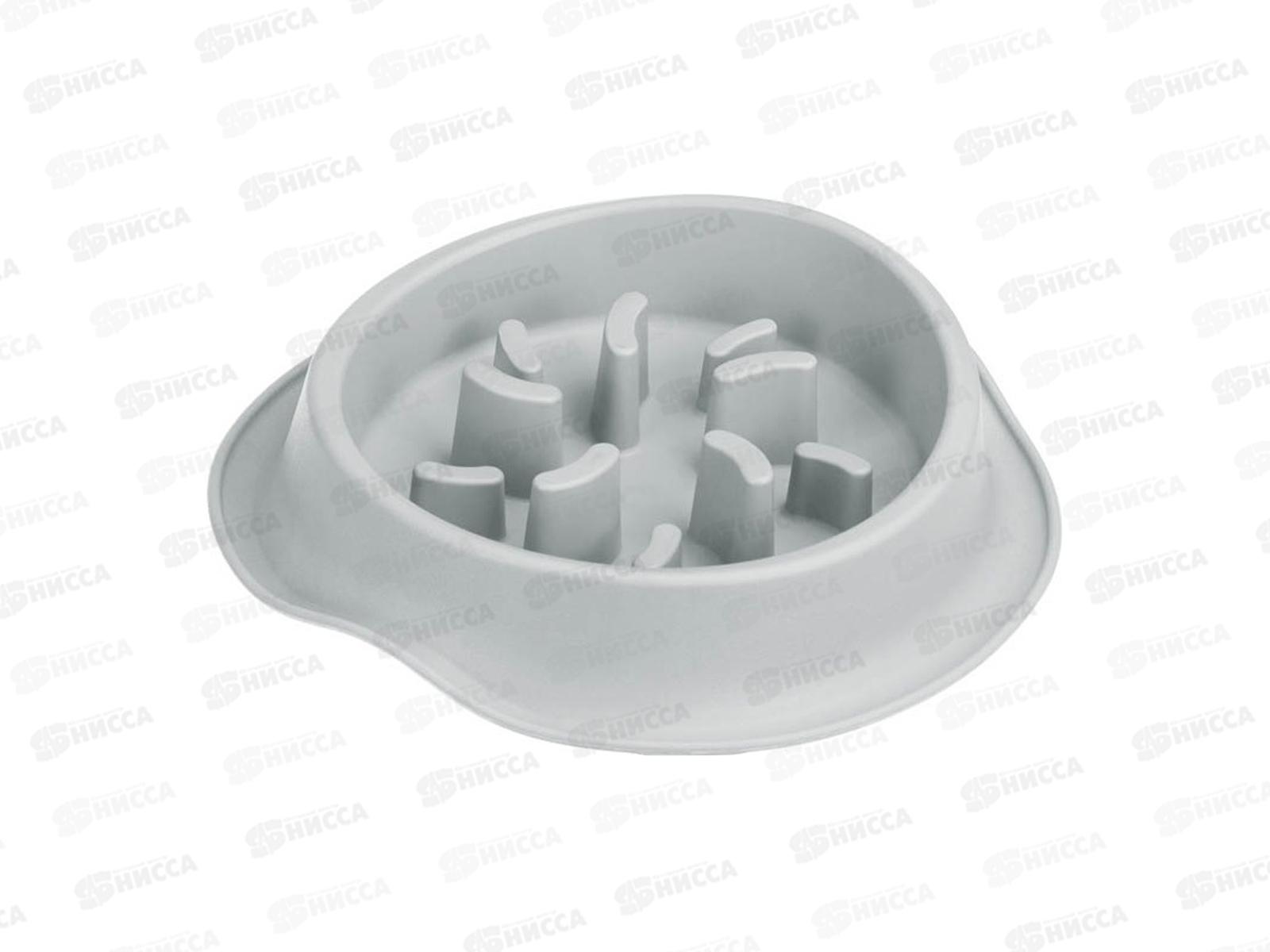 Миска для медленного кормления животных ФЛАФ 0,45л Смоки М 1804