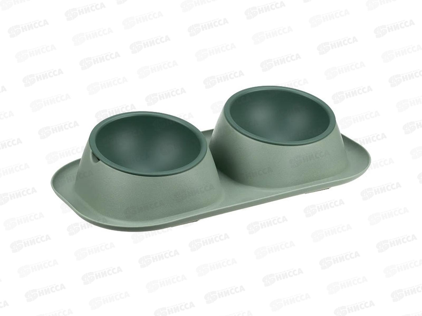 Миска для животных Твикс мини нефритовый М 1812