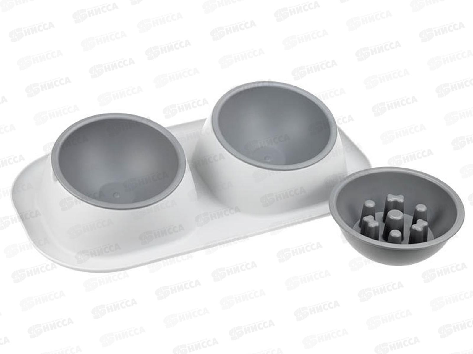 Миска для животных Твикс макси+подарок (миска) смоки М 1813