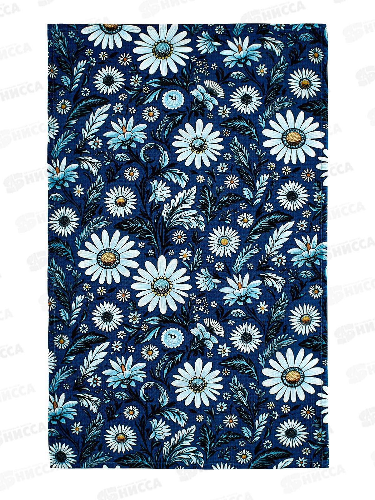 Полотенце вафельное 60*35 Ромашки, 29337-2