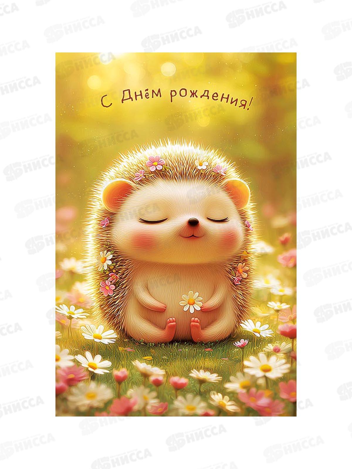 Открытка 121*183 С Днем Рождения 0167.309