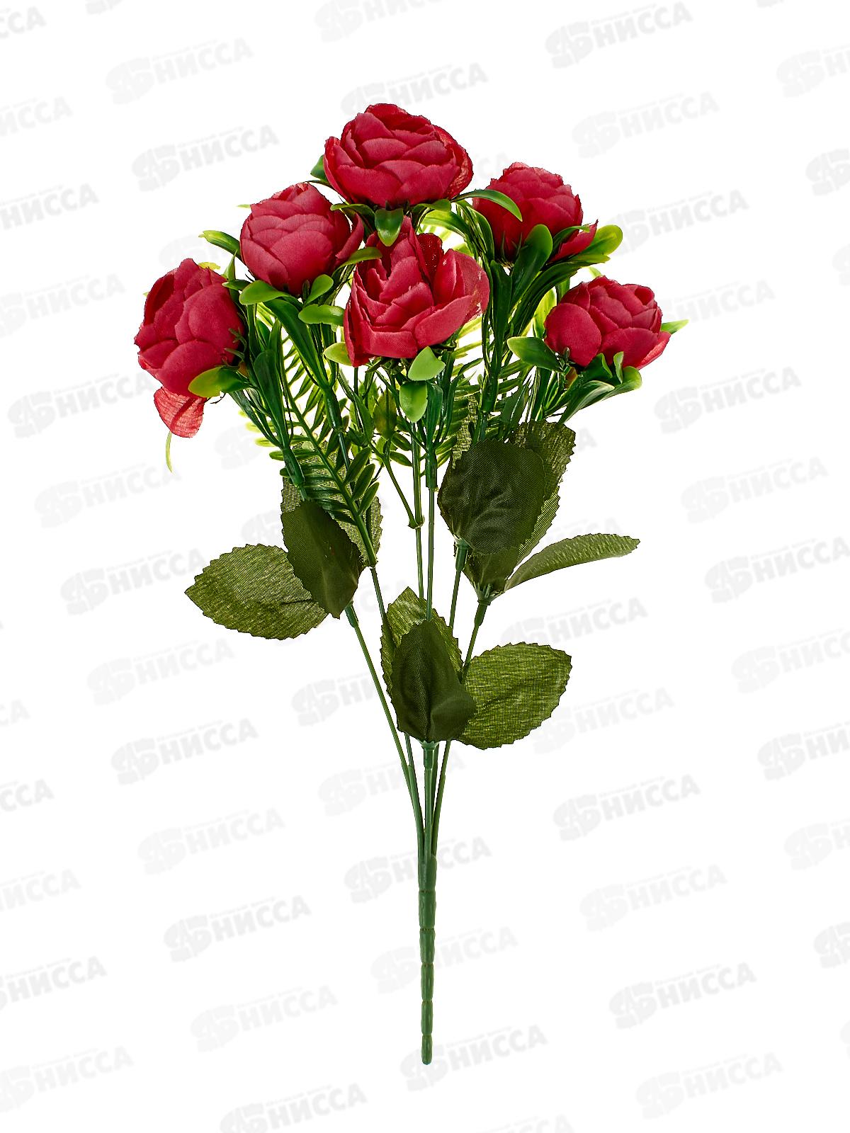 Букет 30см &quotРоза Клер Остин&quot 6 цветков, d-4см, микс 9229335  *2