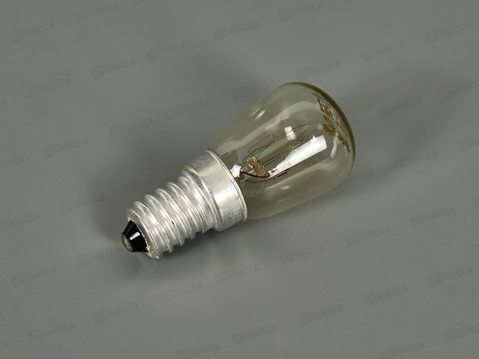 Электролампа 15 Вт T26 E14 для холодильника и швейной машины цветная коробка, T26-15-E14-230 *50