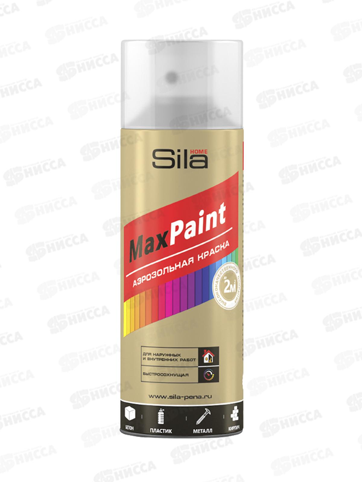 Лак SILA Home аэрозоль  520мл, глянцевый *12