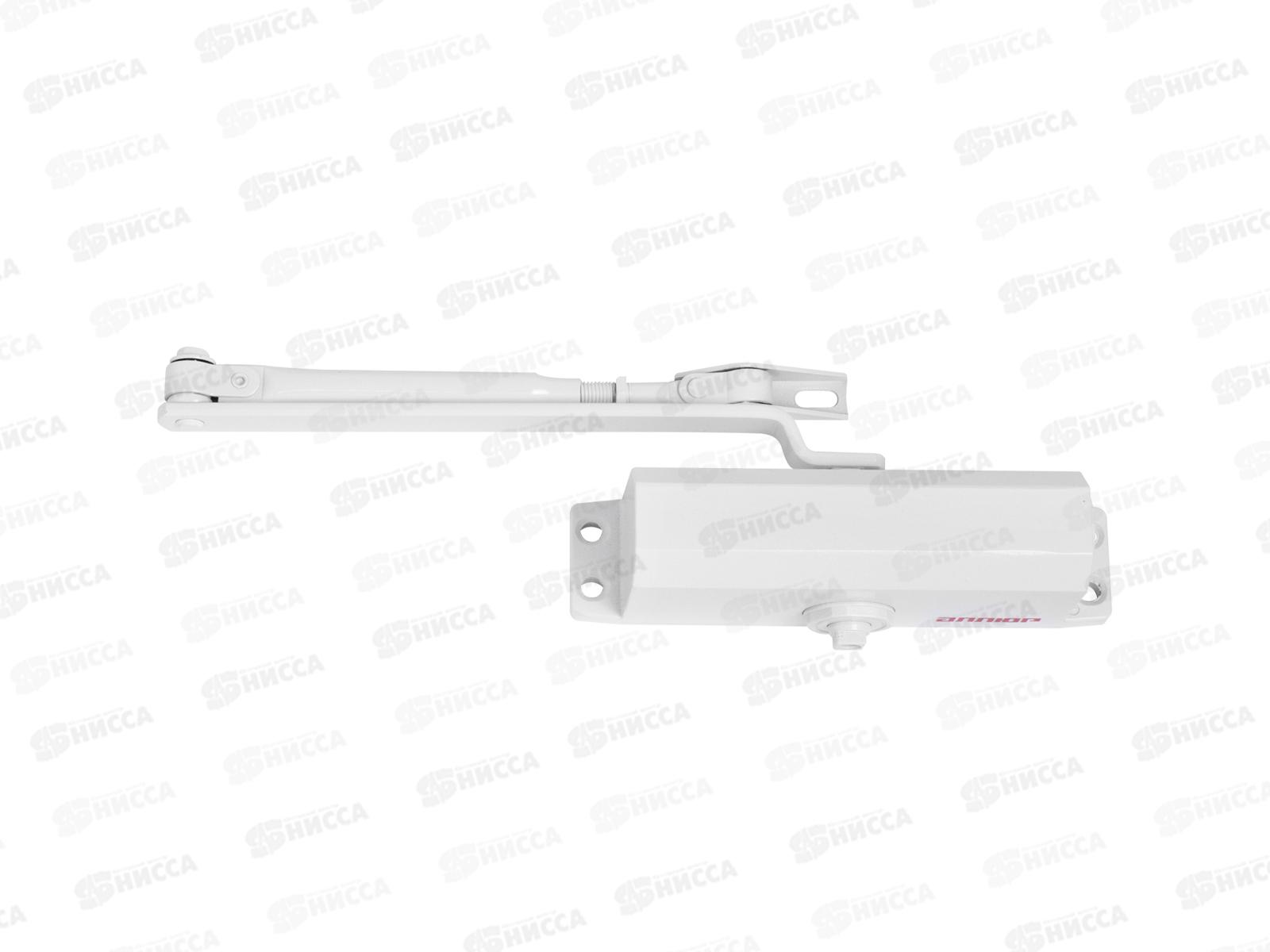 Доводчик дверной Аллюр COMFORT ДД 168/3-5 A-W (до 120кг) бел RAL9016