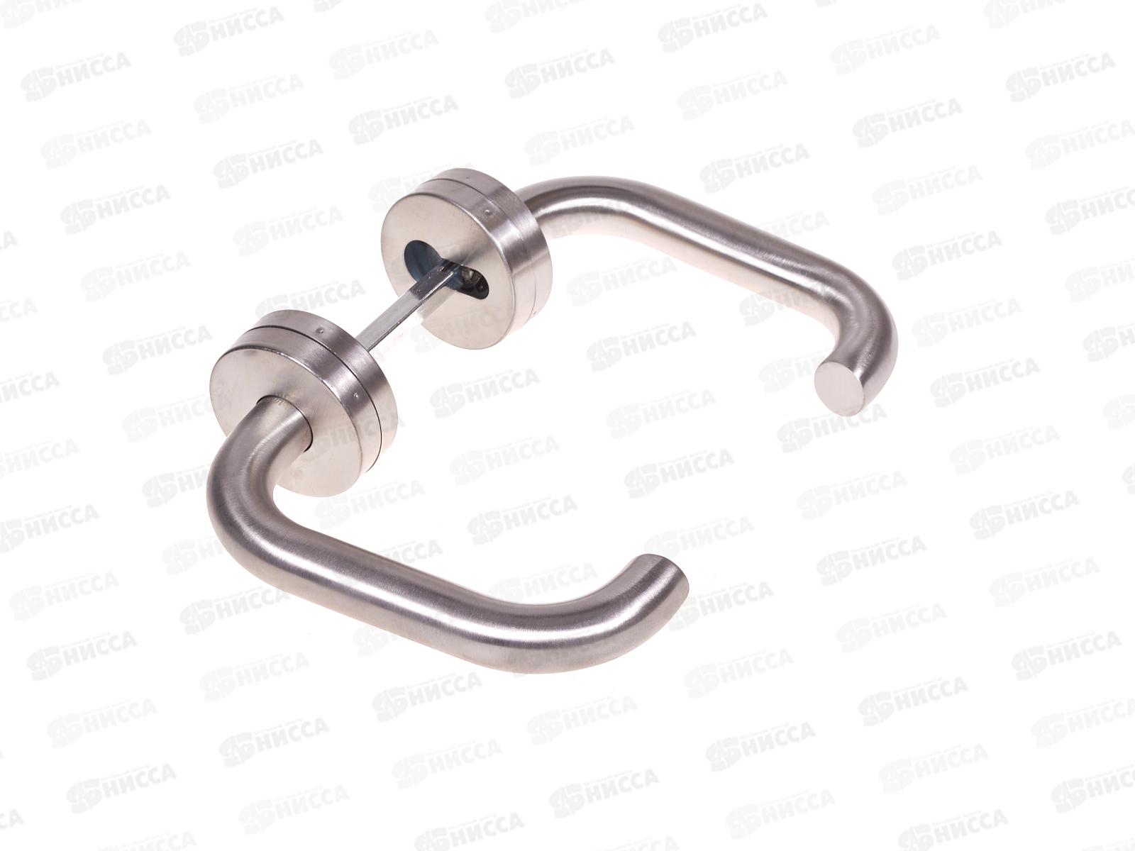 Ручки для дверей Булат РФ 01.09HC AISI 304 INOX комплект нерж.сталь*24