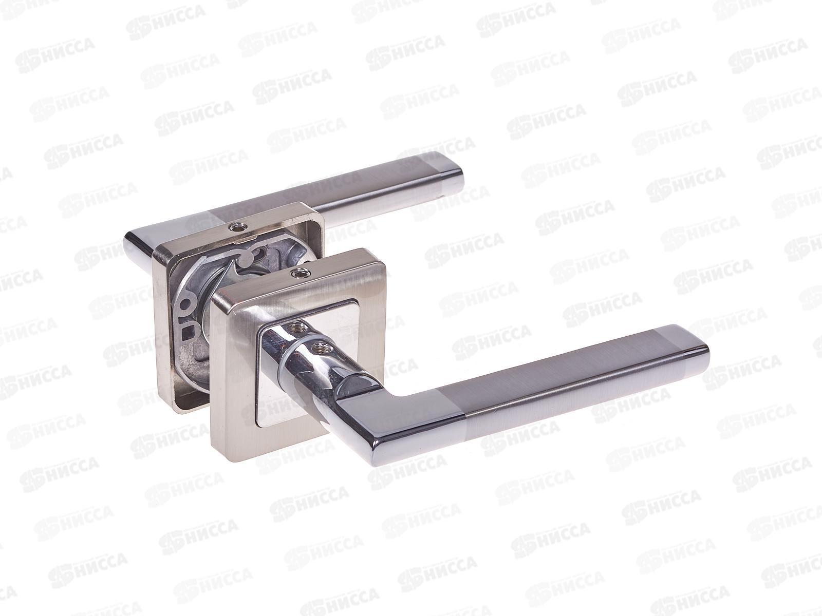 Ручки для дверей Стандарт AL71 SN/CP мат.ник/хром B2B *20 14 634