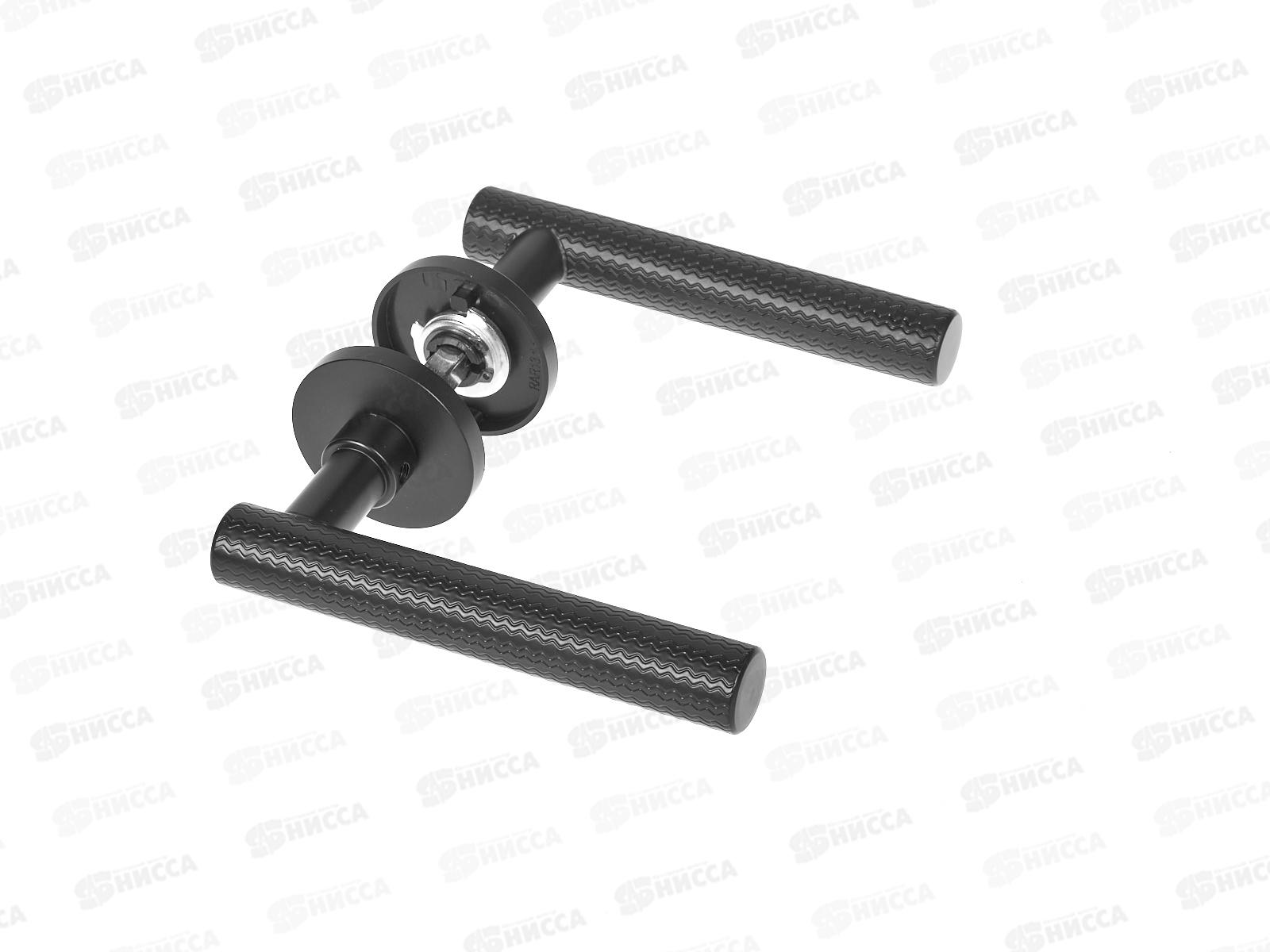 Ручки для дверей Аллюр COLLECTION &quotPARADISO&quot мат.черн 52150 *20 15 627