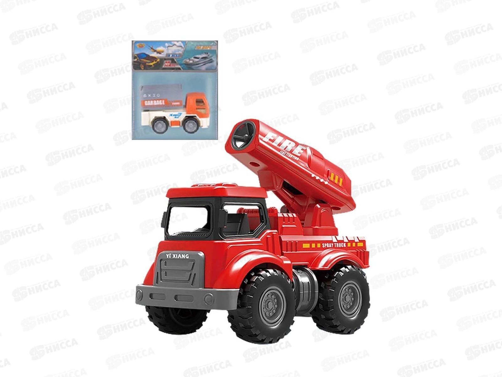 Пожарная машина инерционная М1601-16 пакет 615057