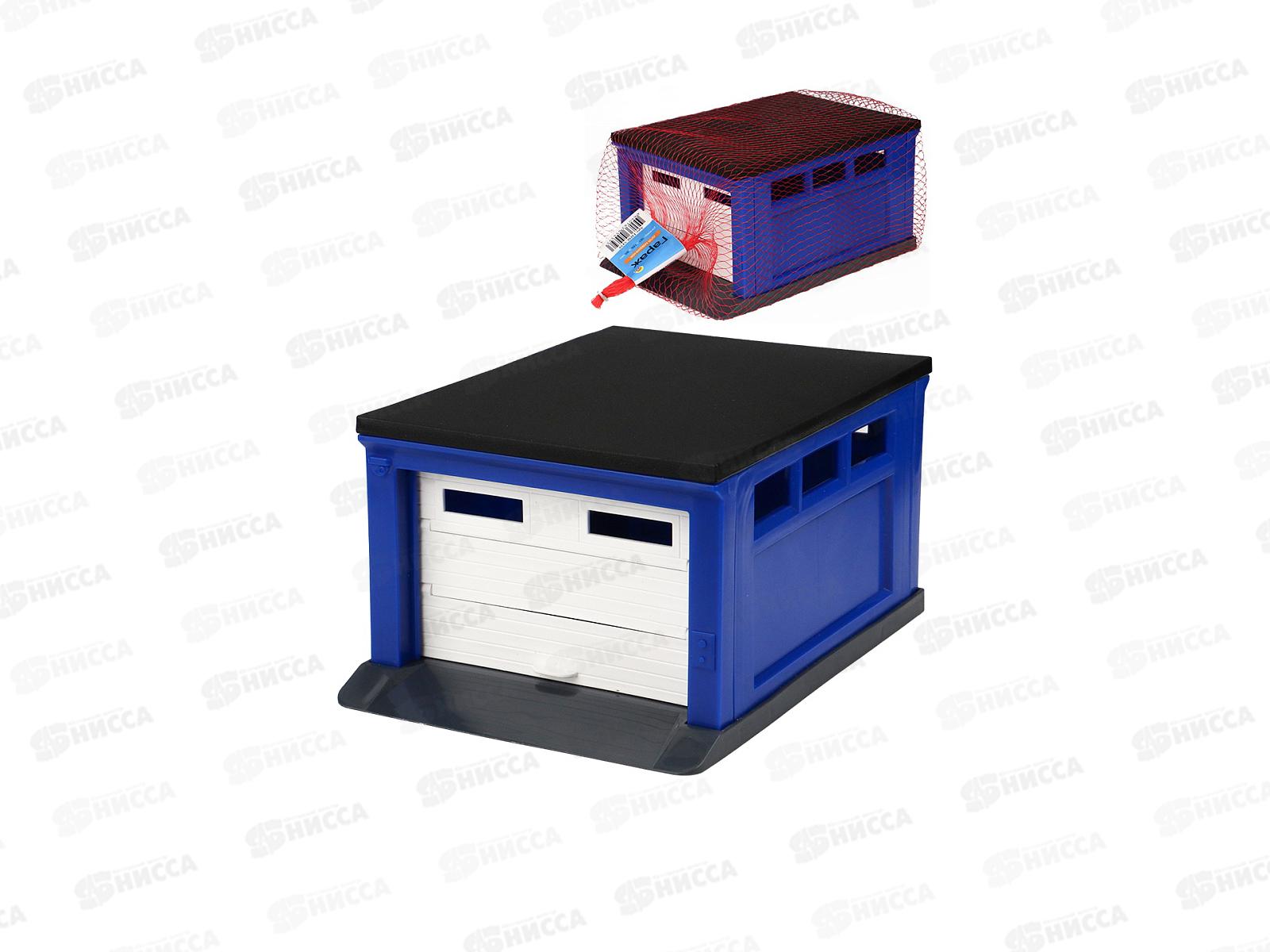 Гараж для машинок (синий,белый,чёрный,серый) ГИМ-5439  *8