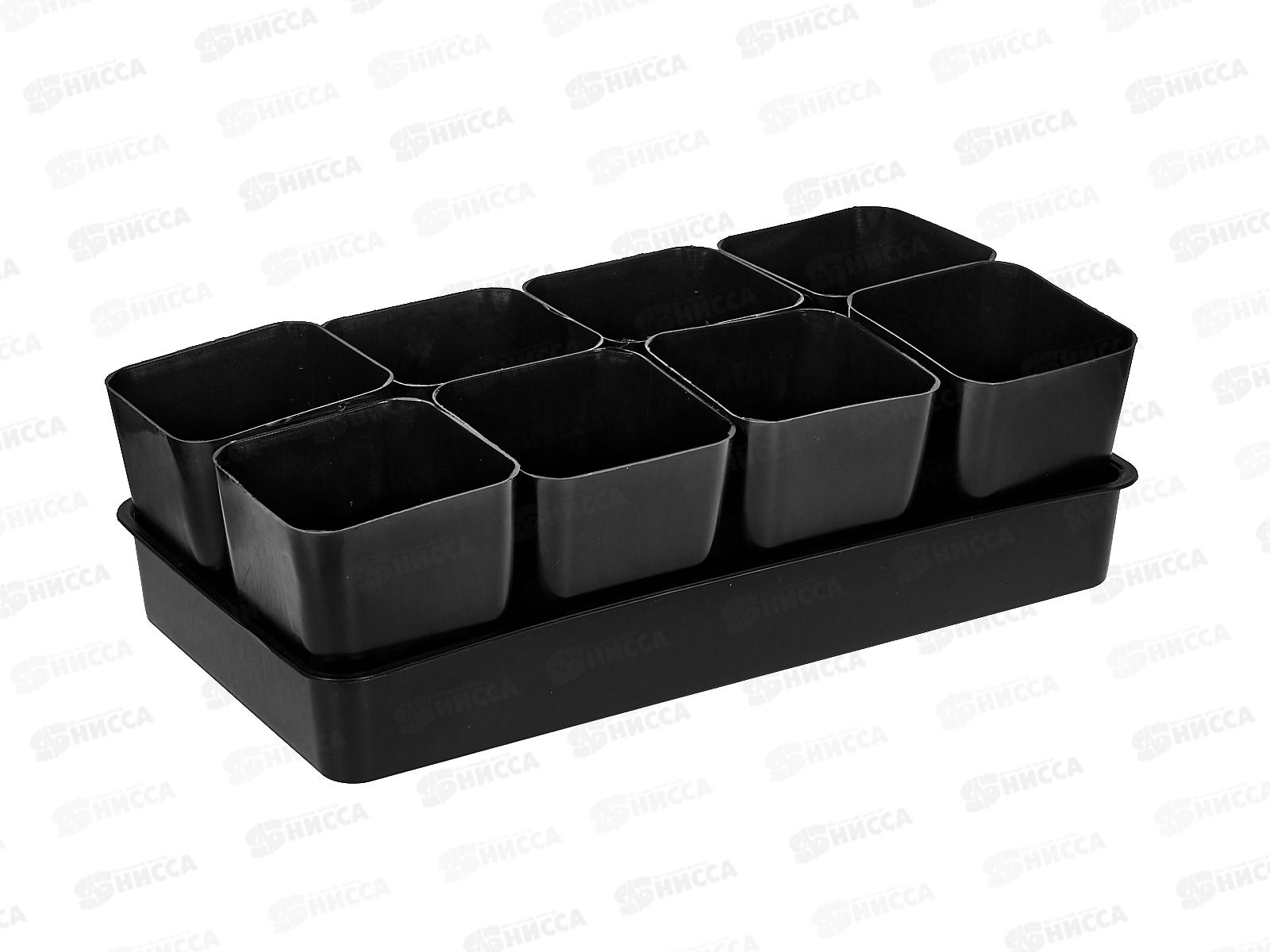 Набор д/рассады 0,5л (8 стаканов+поддон) Ангарск *8