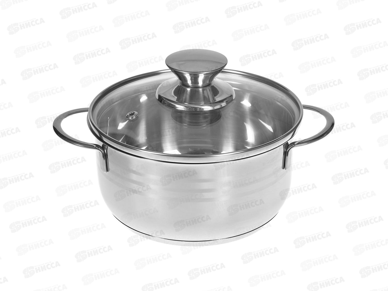 Кастрюля со стеклян крышкой Linea Bimbo vitro 1,5л 93-BIMv-05