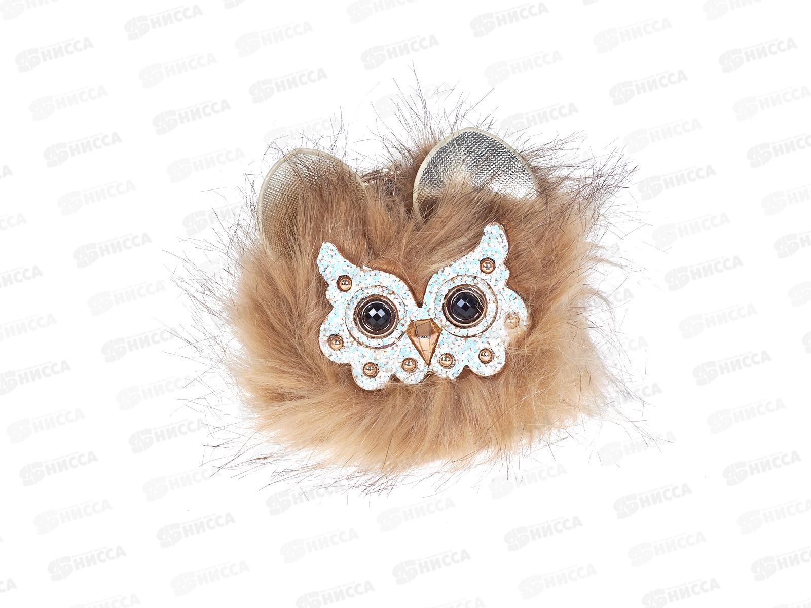 Брелок пушистик Сова 10см Р6976-12 *12