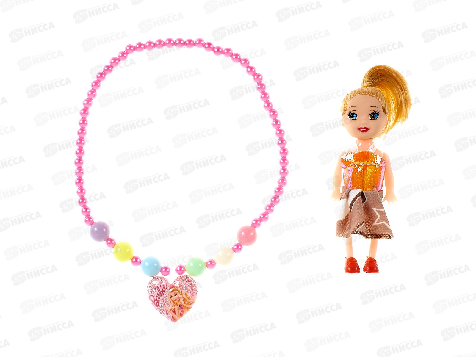 Набор бижут детской с куклой №6338