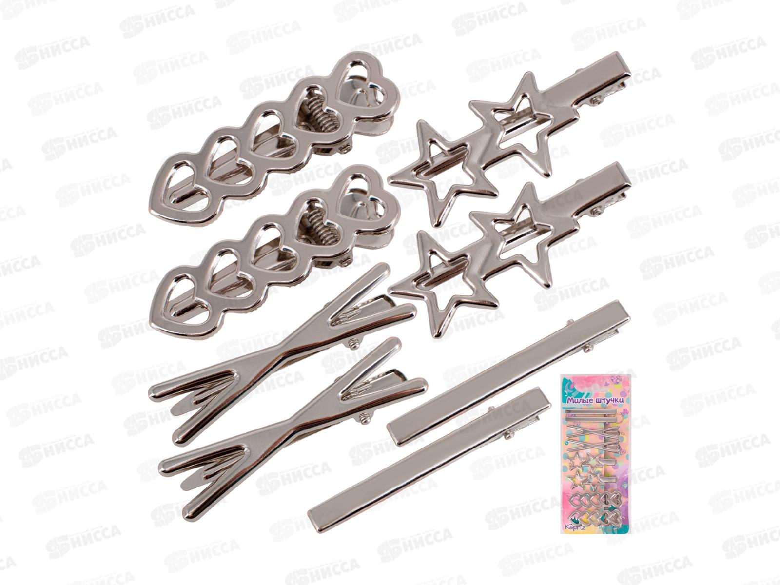 Набор заколок для волос Miss Kapriz 8шт в упак. FG250522031Q-1