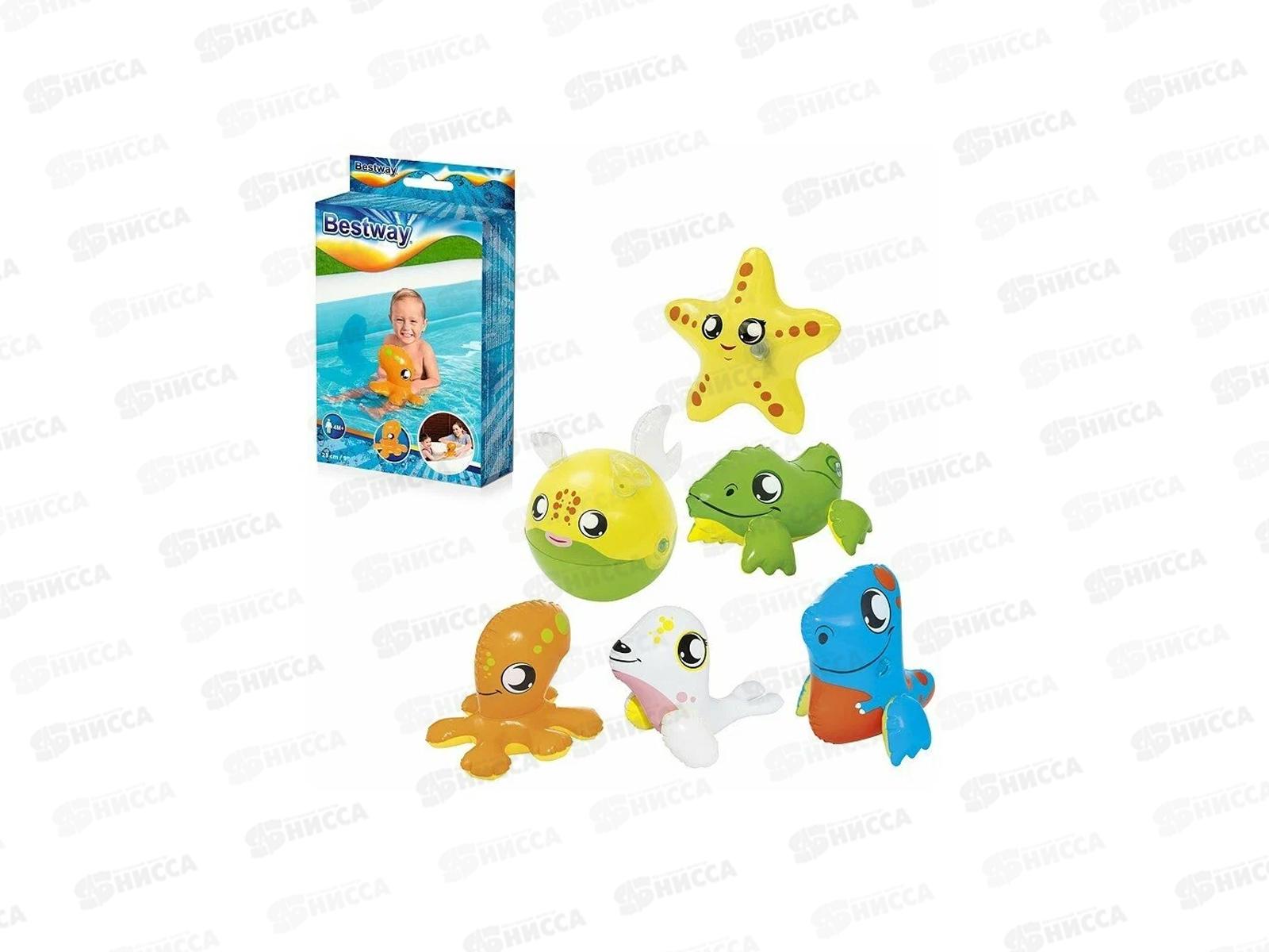 Над. игрушка Животные, 6 видов 34030 Bestway *36