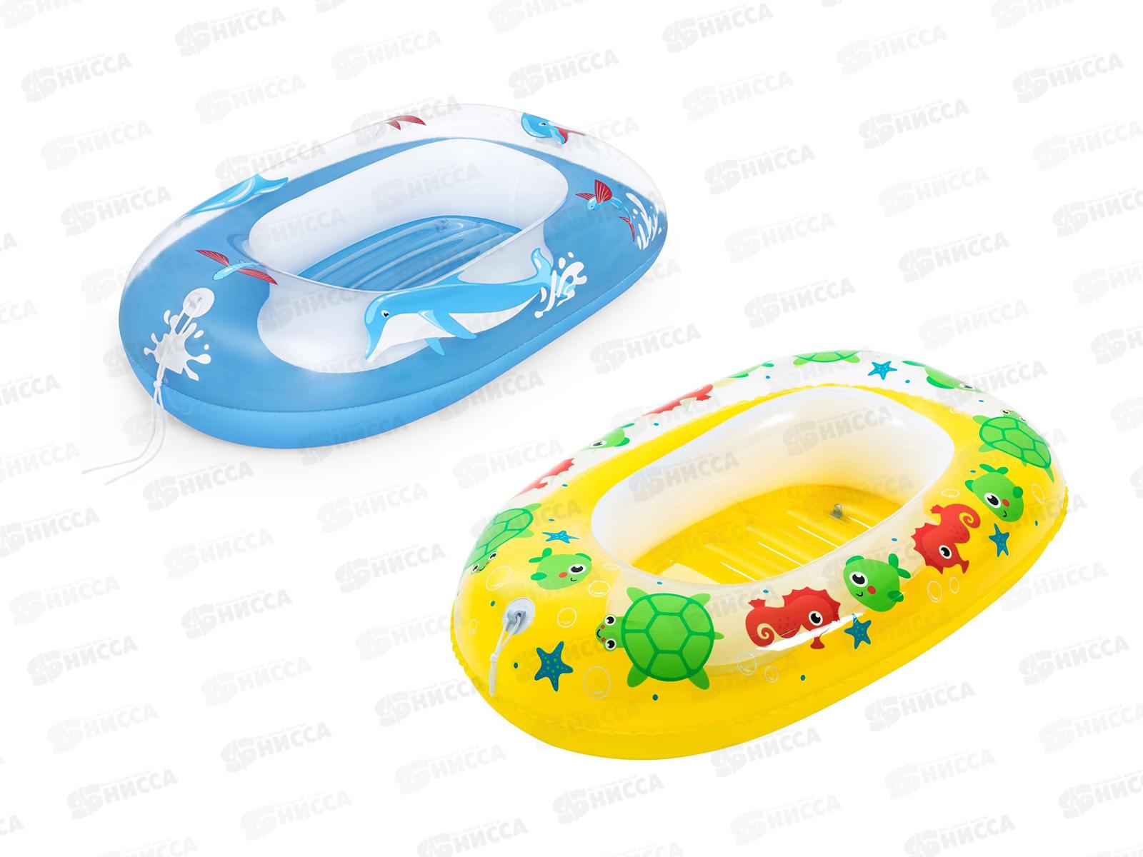 Лодочка 34037 (102*69см) Bestway 3-6 лет, микс  *12